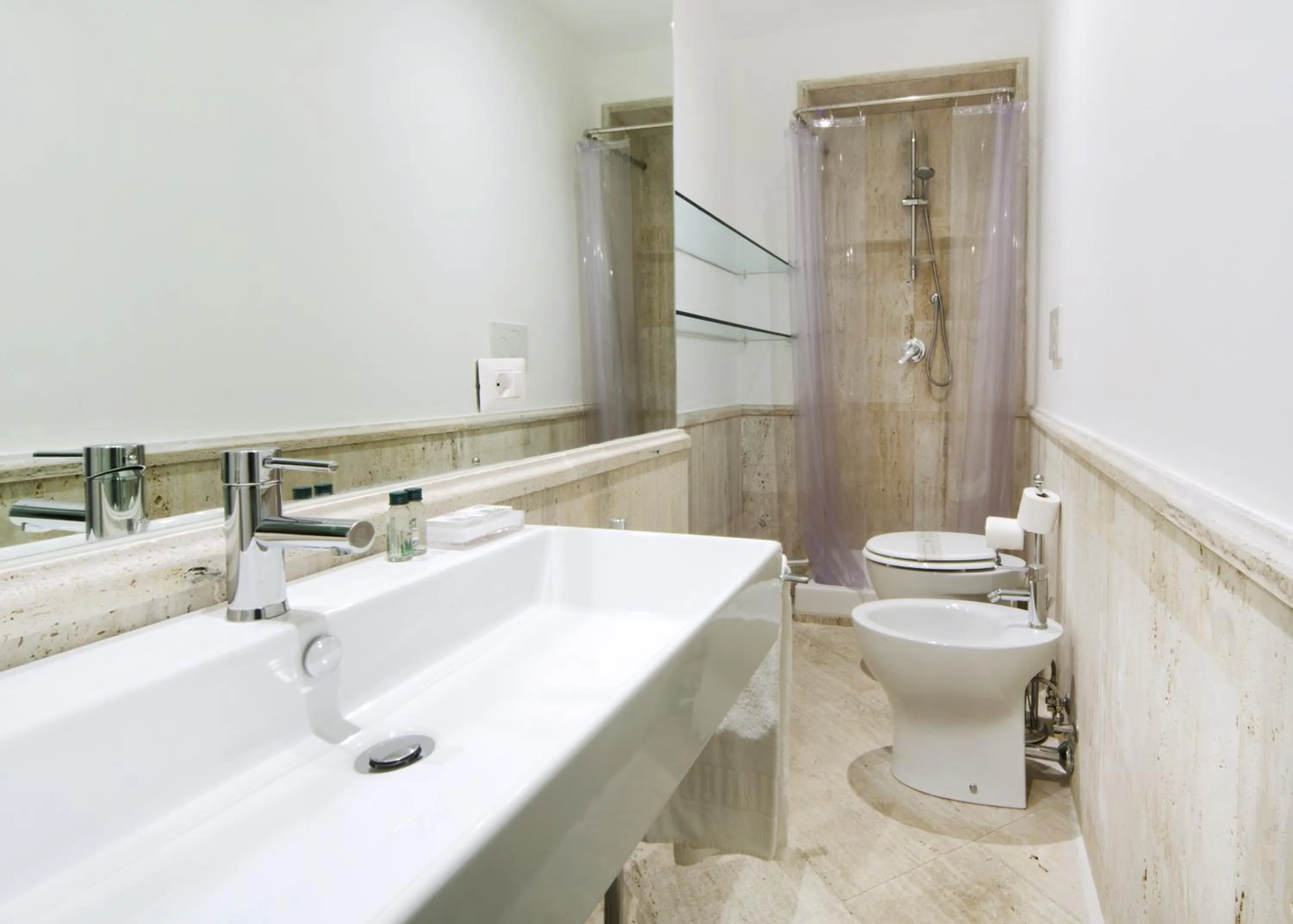 Bathroom in The One Prati Rooms