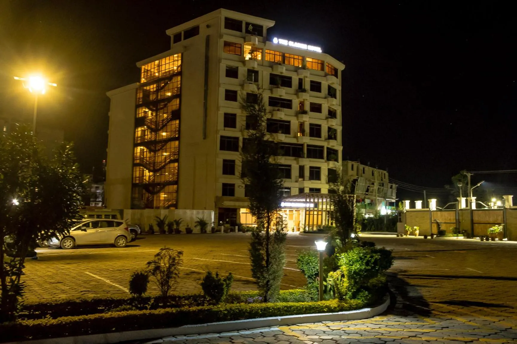 Property building in The Glacier Hotel Nanyuki
