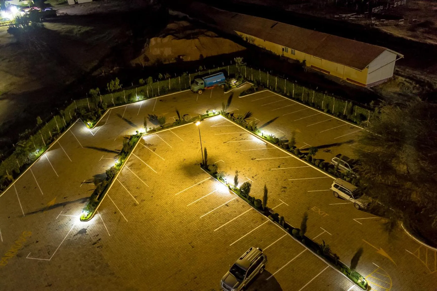 Parking in The Glacier Hotel Nanyuki