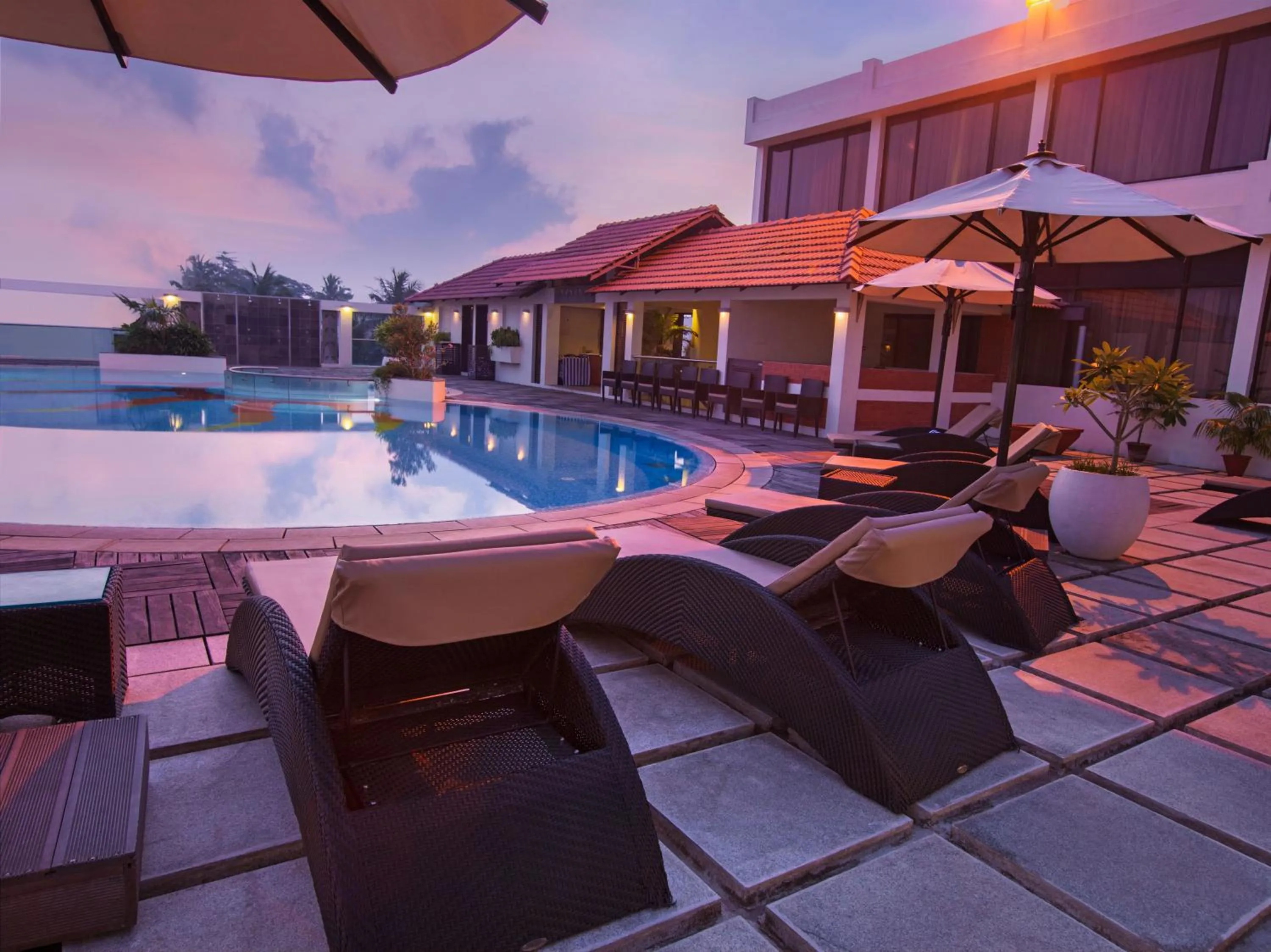 Swimming pool in The Sunway Manor