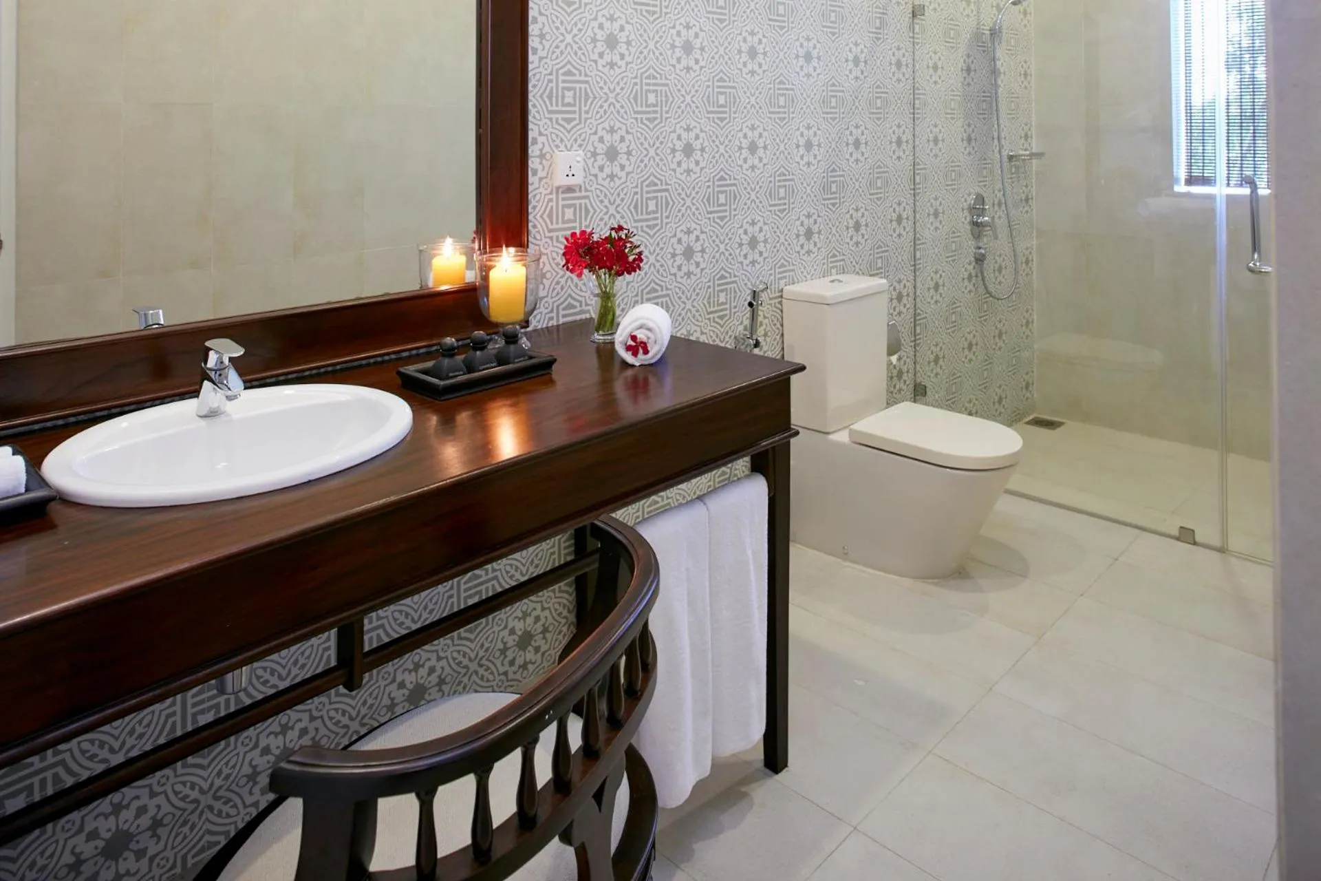Bathroom in EKHO Lake House - From Colonial Bungalow to Royal Retreat
