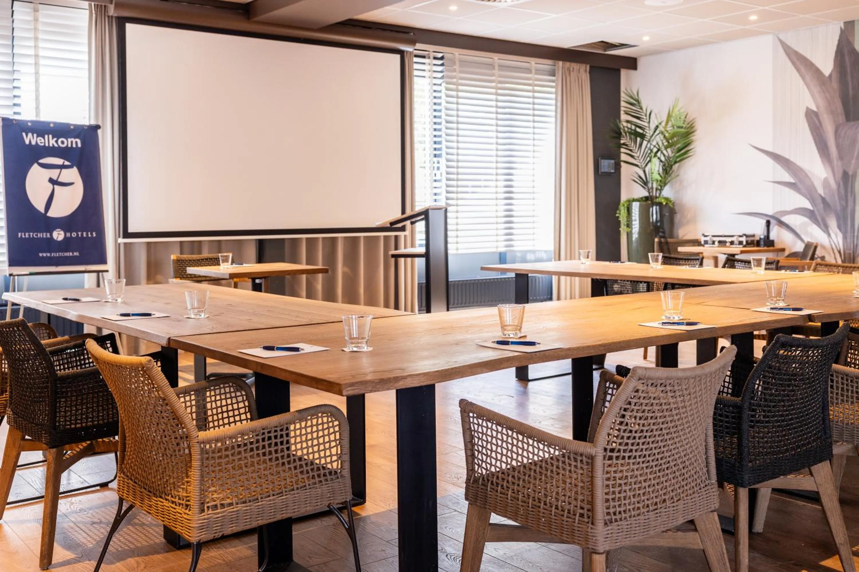 Meeting/conference room in Fletcher Hotel-Restaurant Noordsee-Ameland