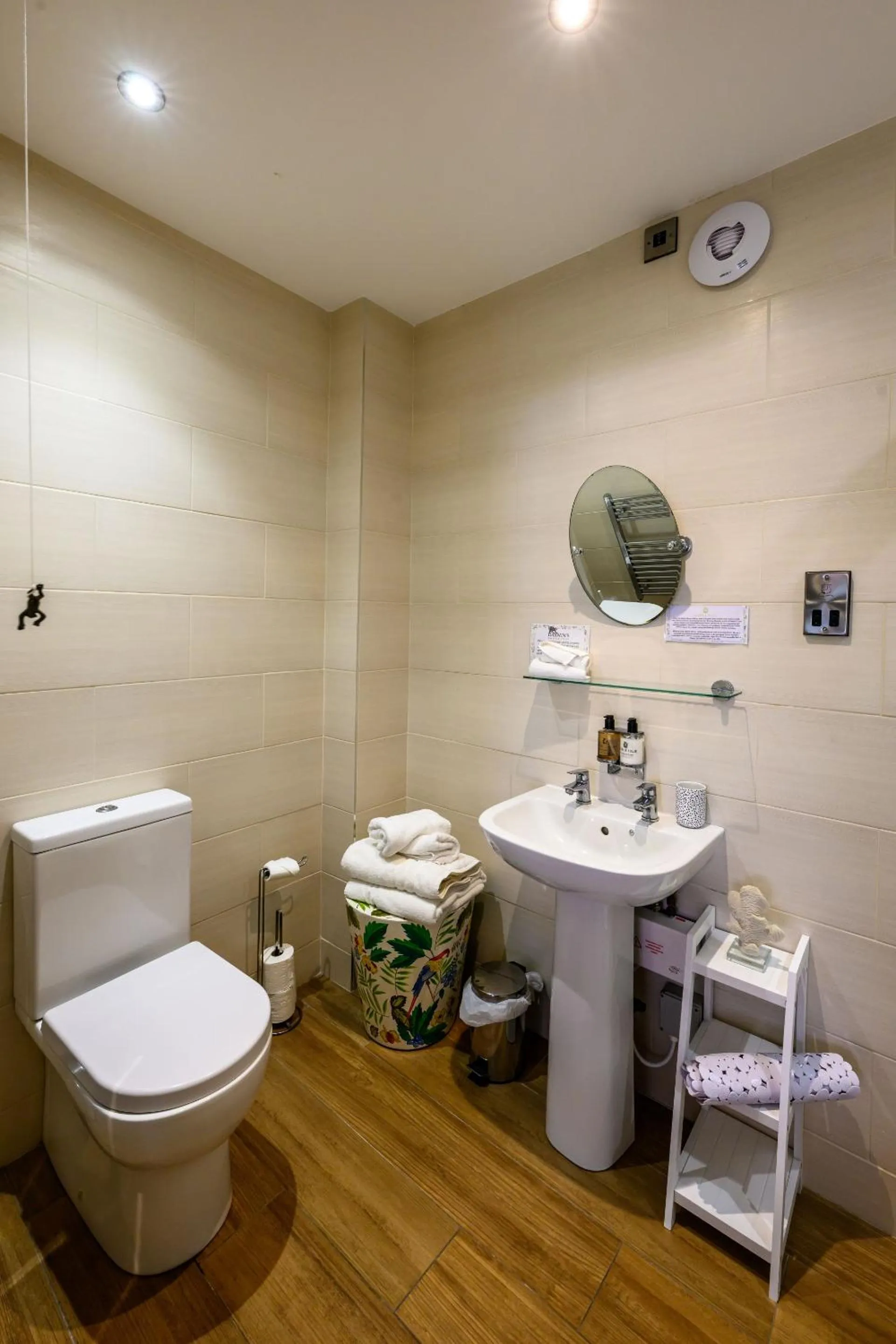 Bathroom in Darwin's Townhouse