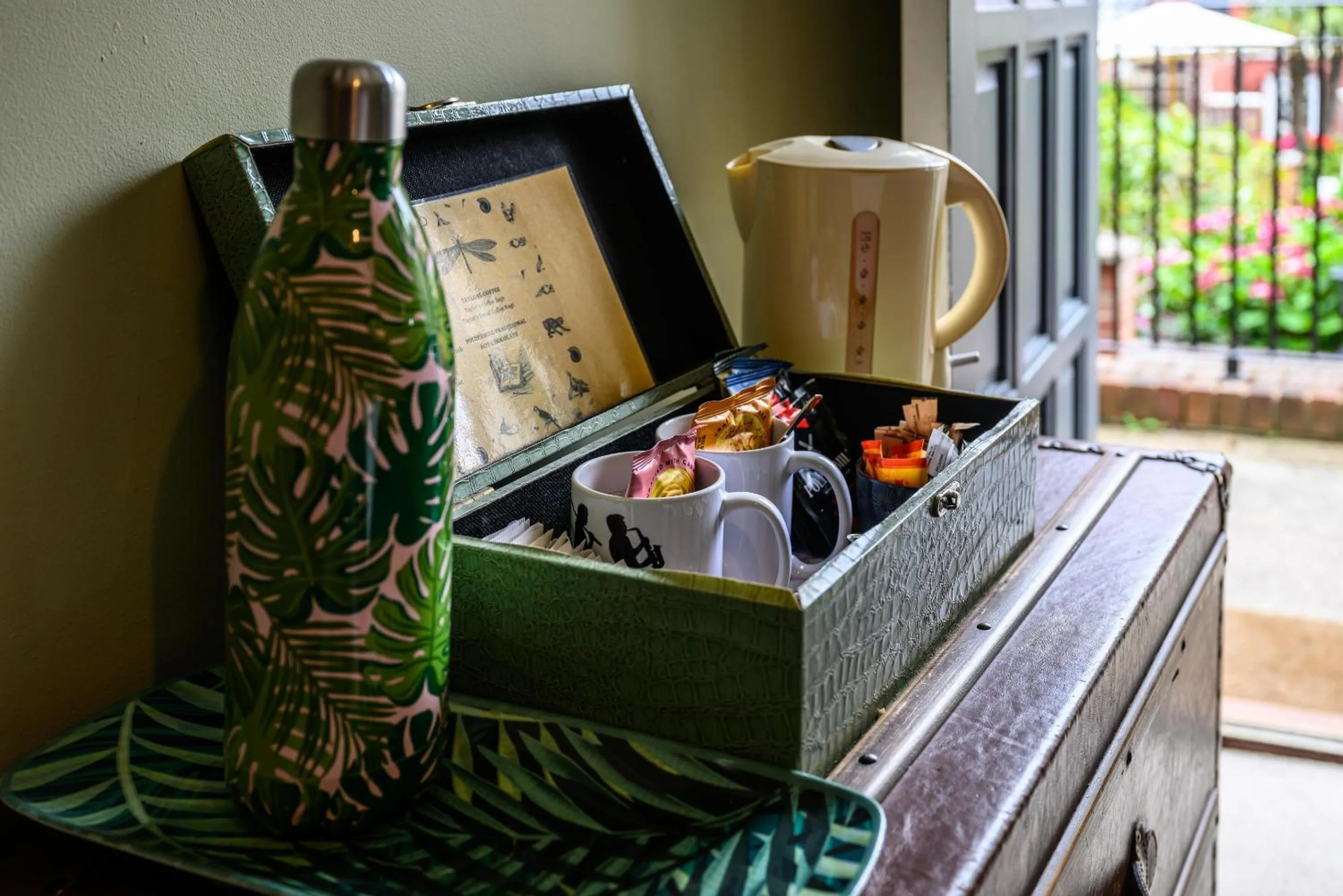 Bedroom in Darwin's Townhouse