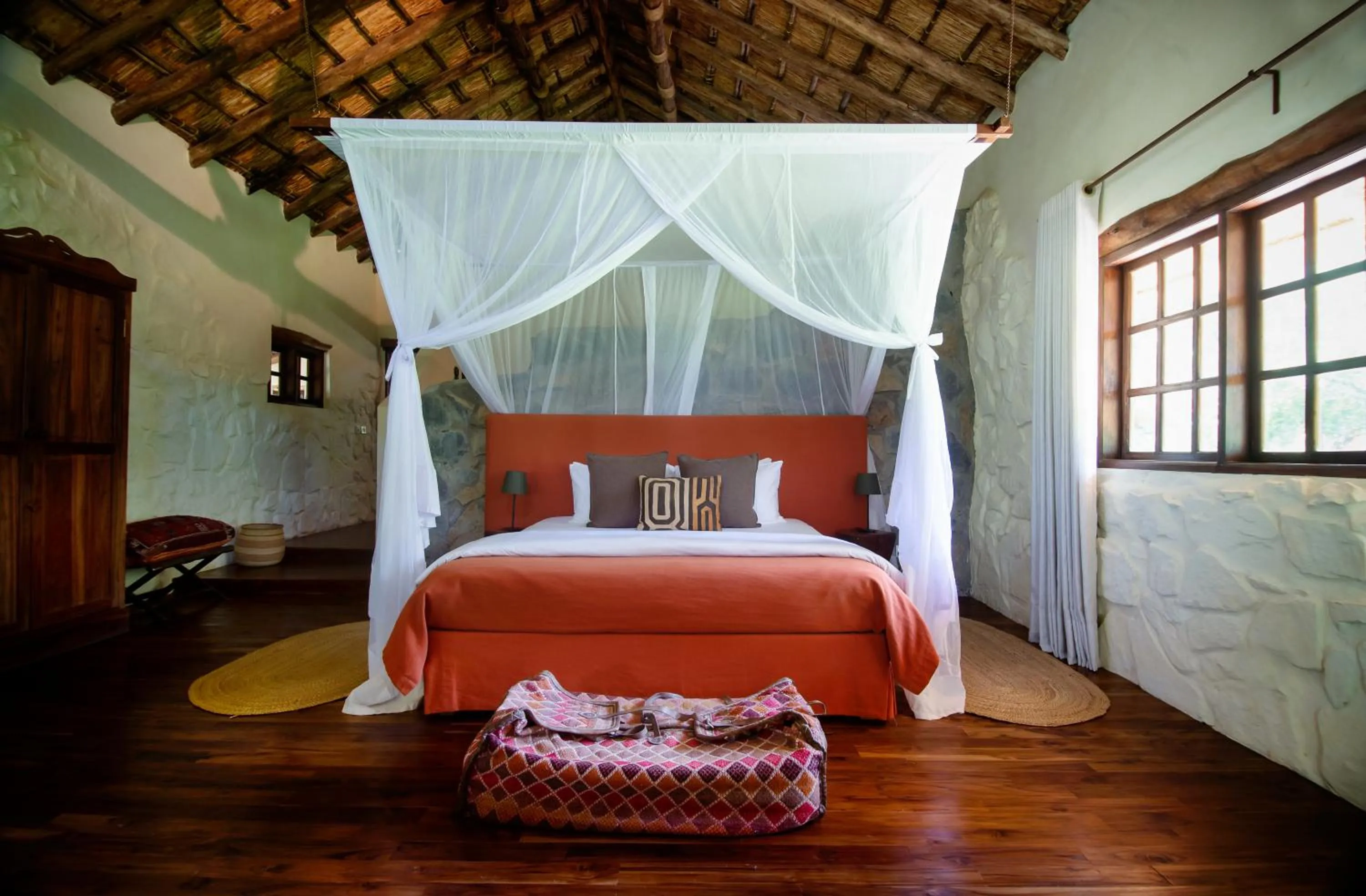 Bedroom, Bed in Rivertrees Country Inn