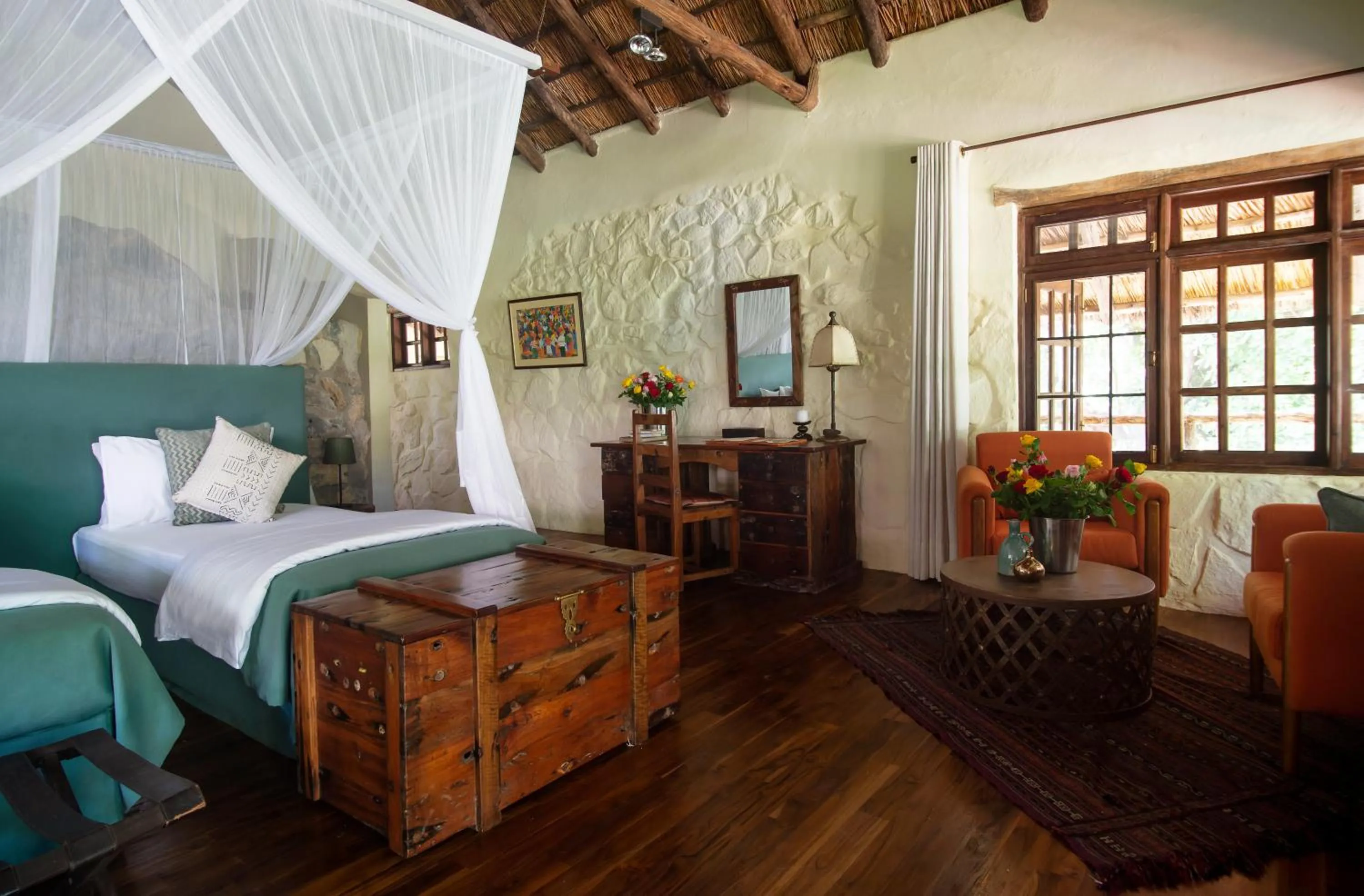 Bedroom, Bed in Rivertrees Country Inn