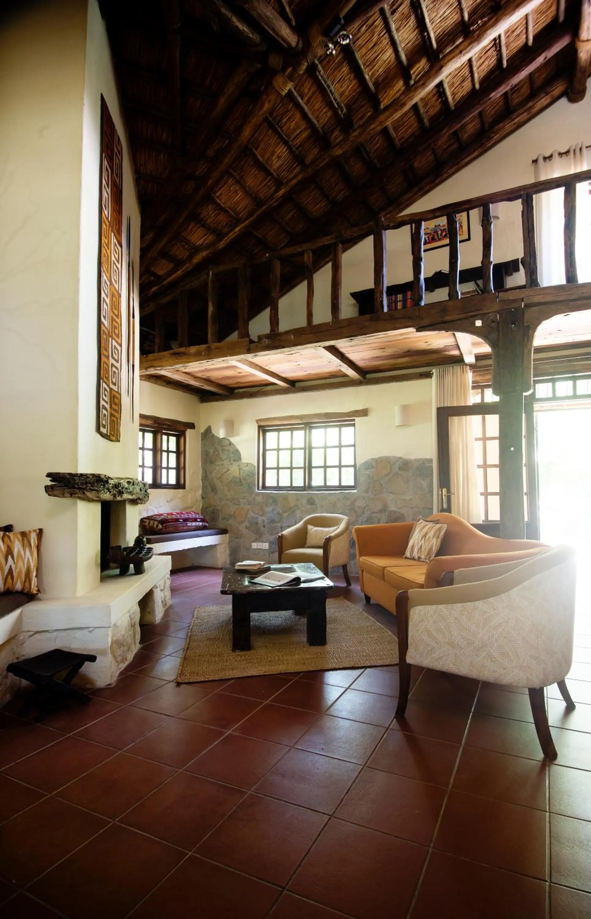 Living room in Rivertrees Country Inn