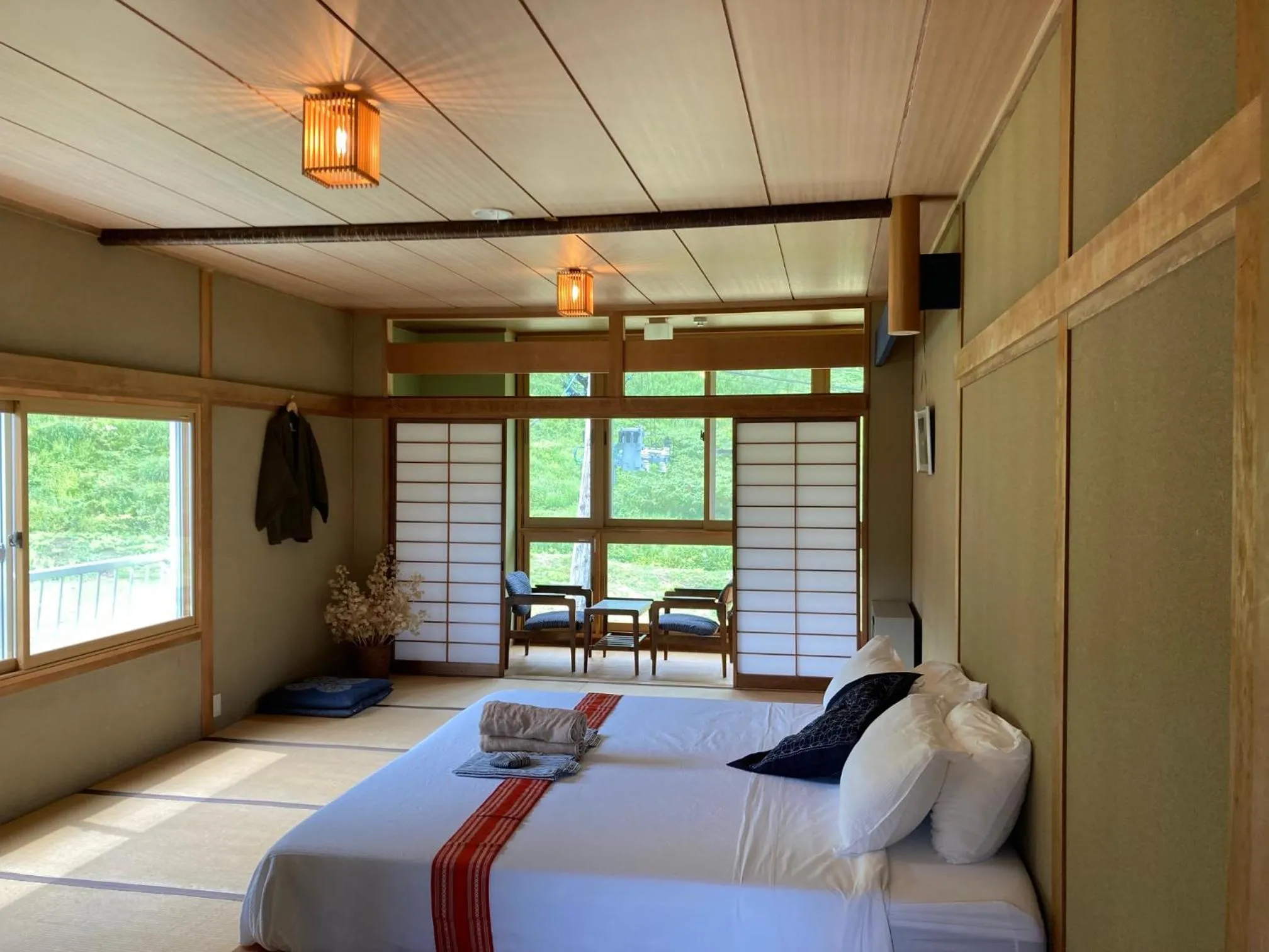 Bed in Komatsuya Seki Onsen