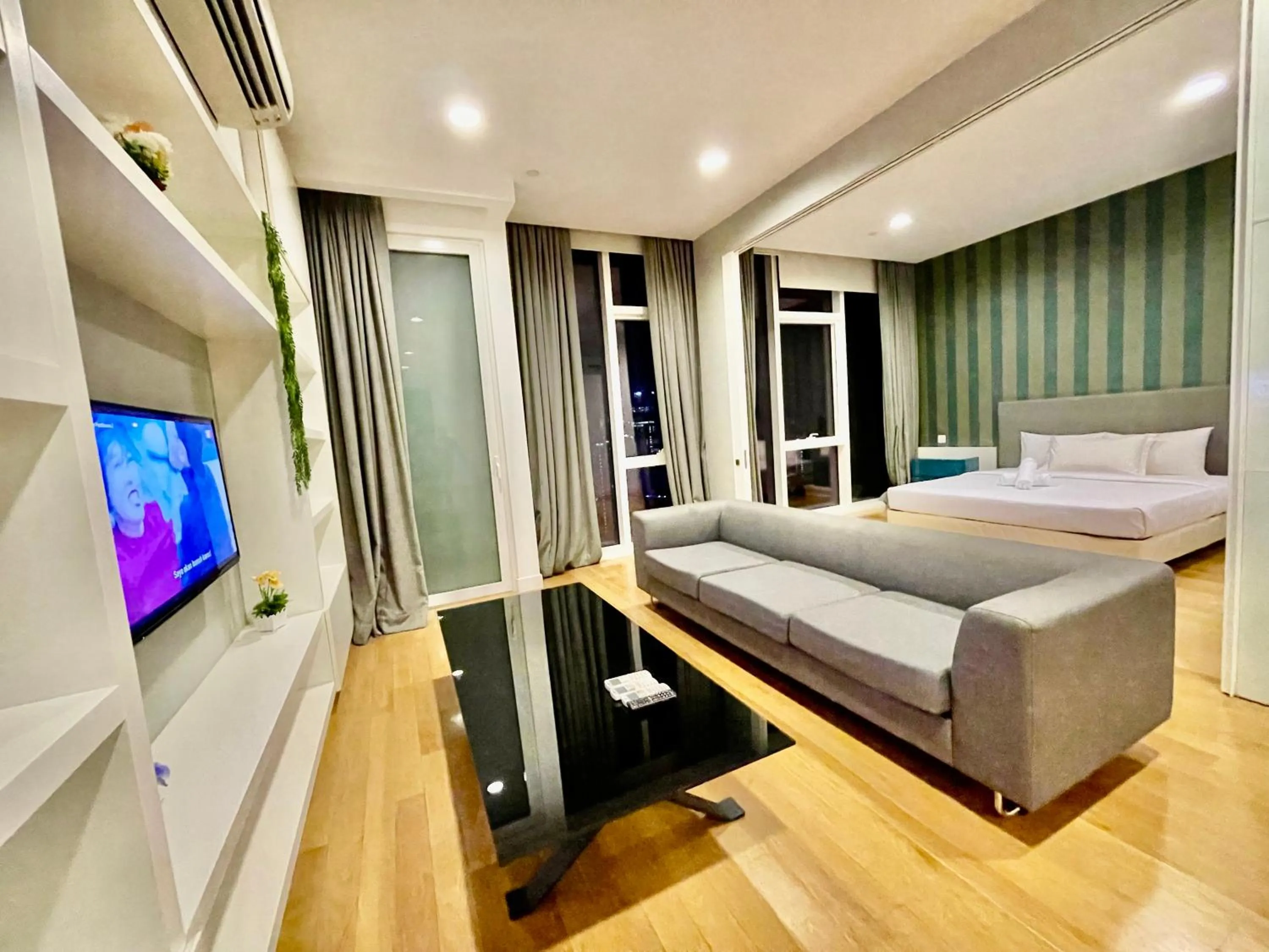 Bed in Castle Quest Residence