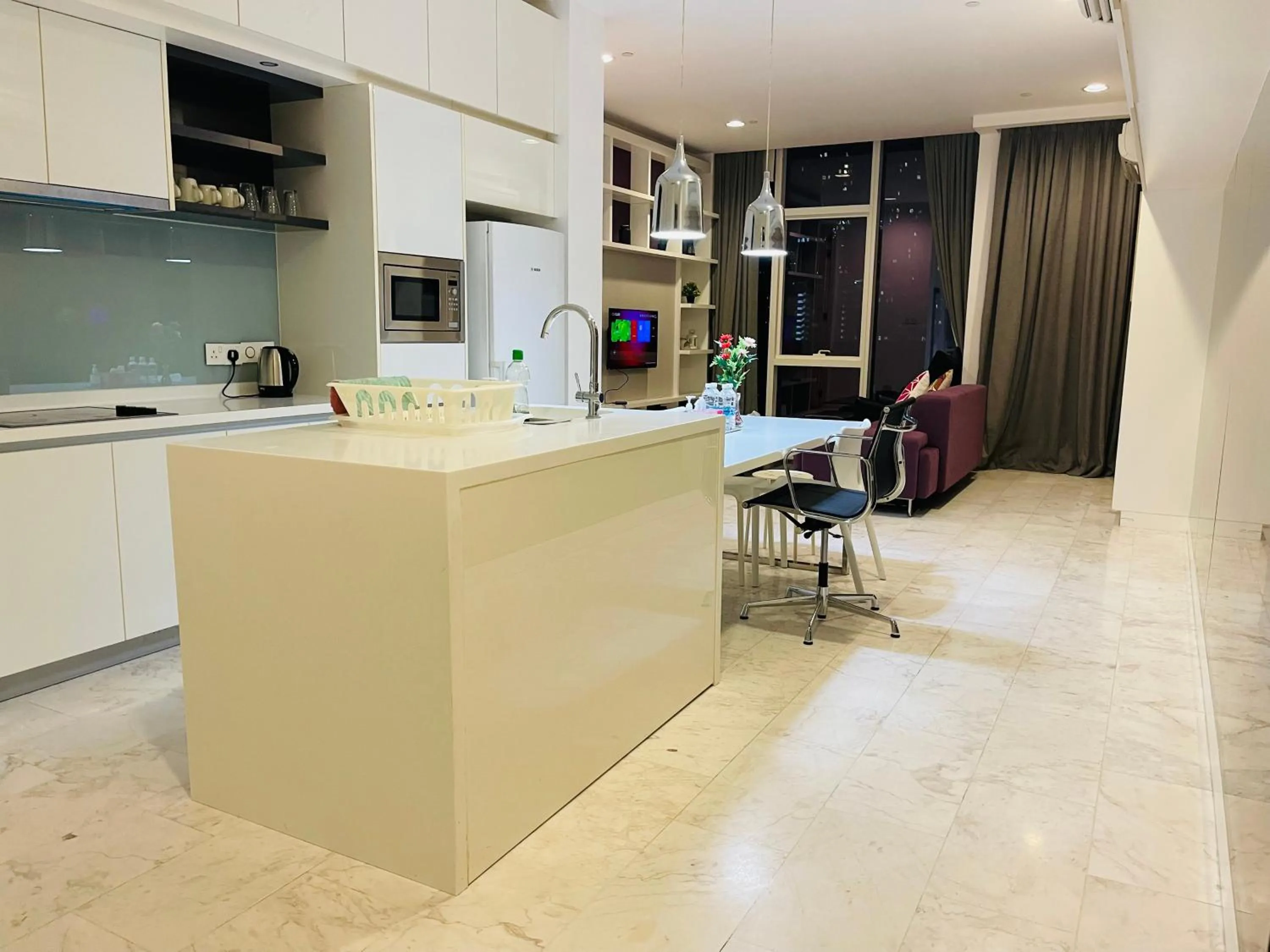 Kitchen or kitchenette in Castle Quest Residence