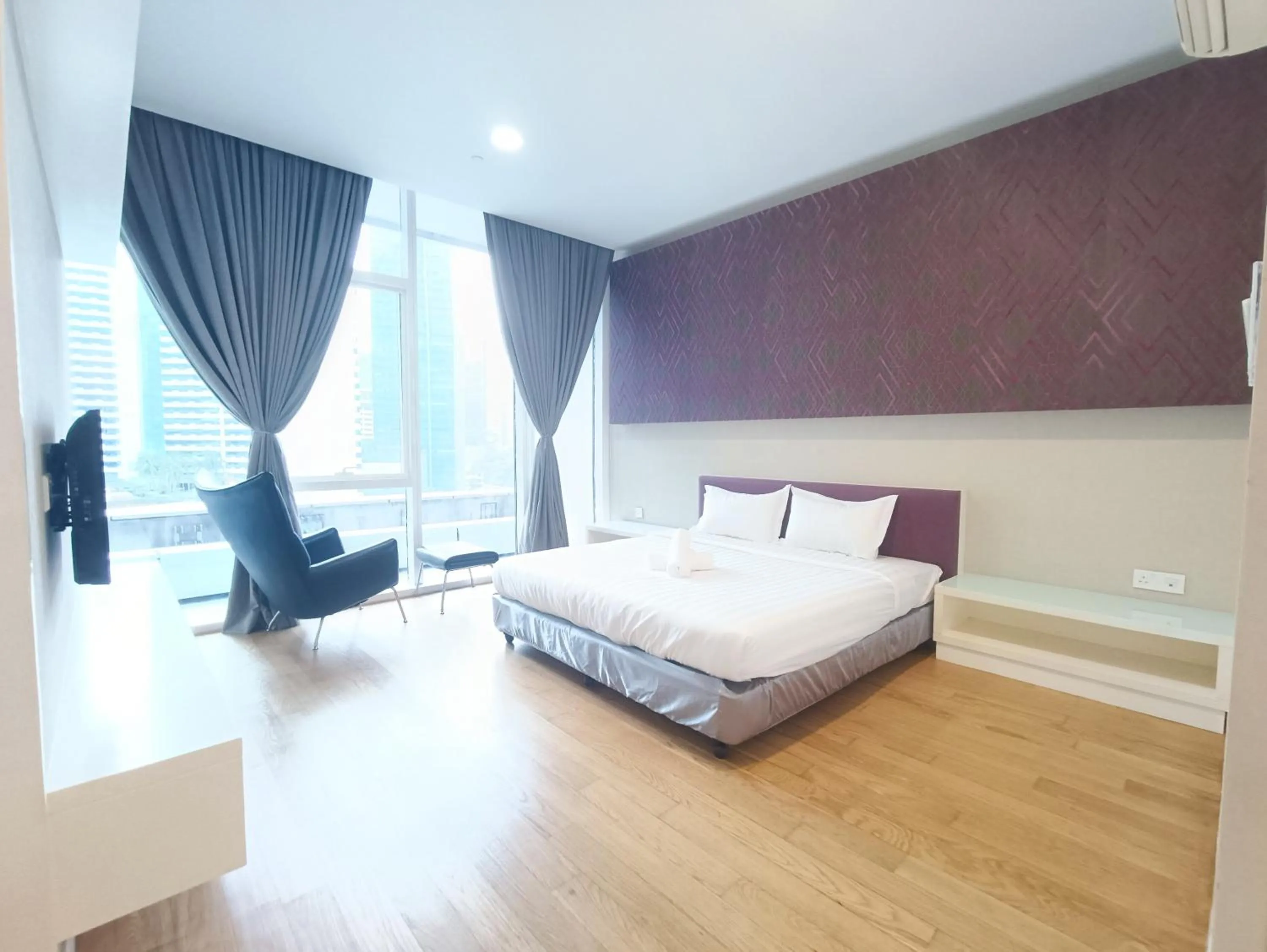 Bed in Castle Quest Residence