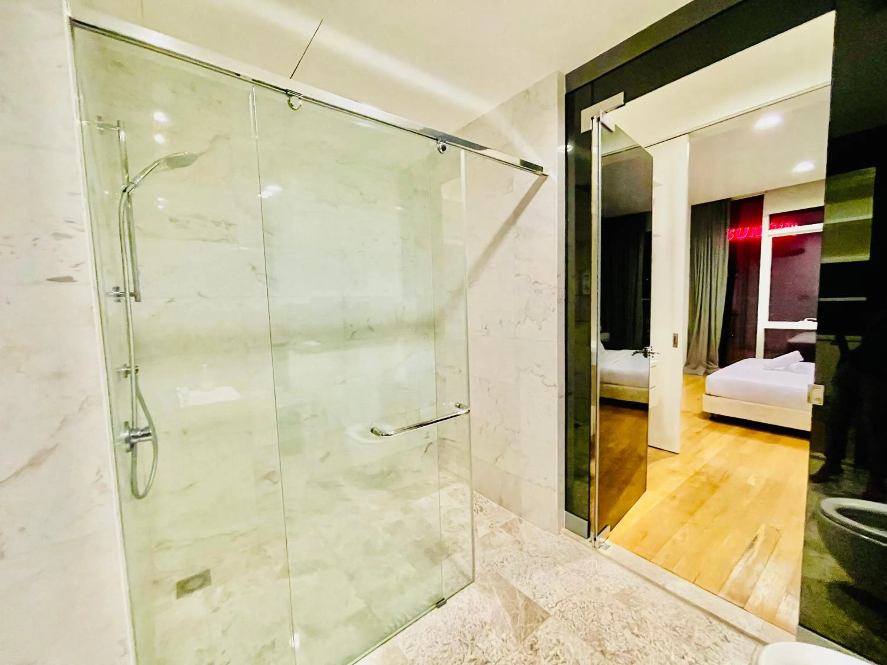 Shower in Castle Quest Residence