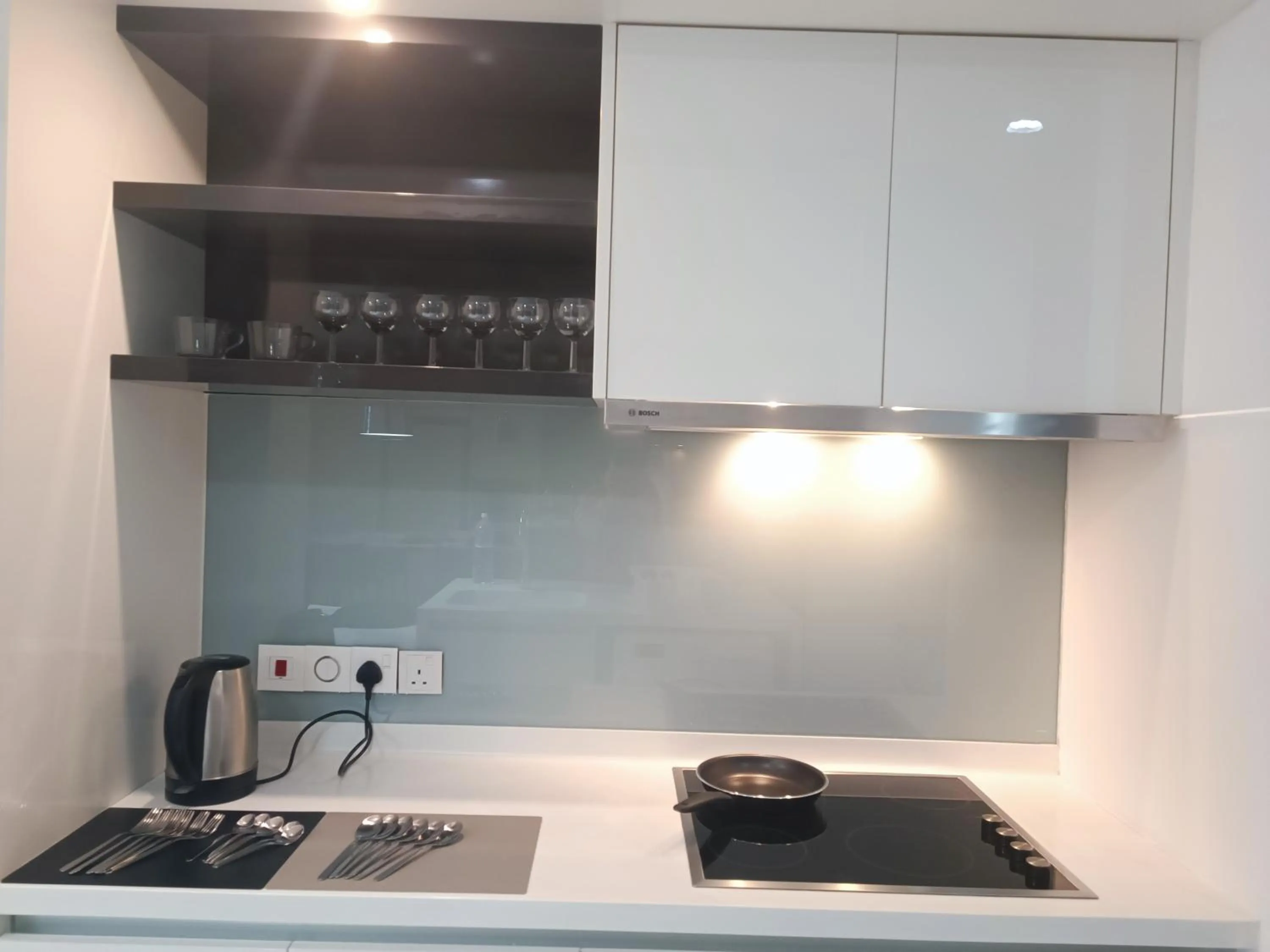 Kitchen or kitchenette in Castle Quest Residence