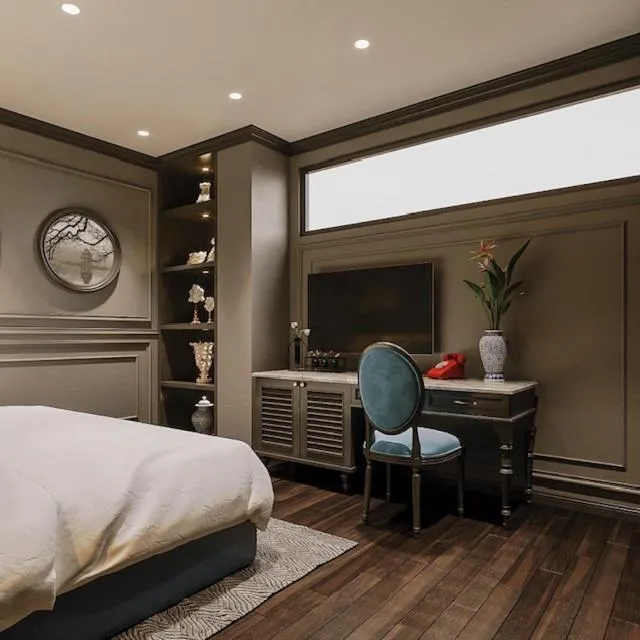 Bed in Casa Dos Príncipes Hotel & Spa