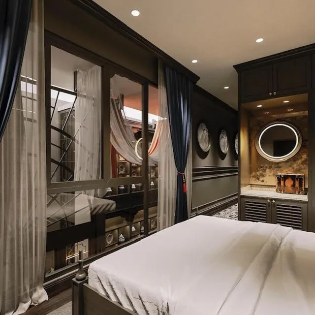 Bed in Casa Dos Príncipes Hotel & Spa