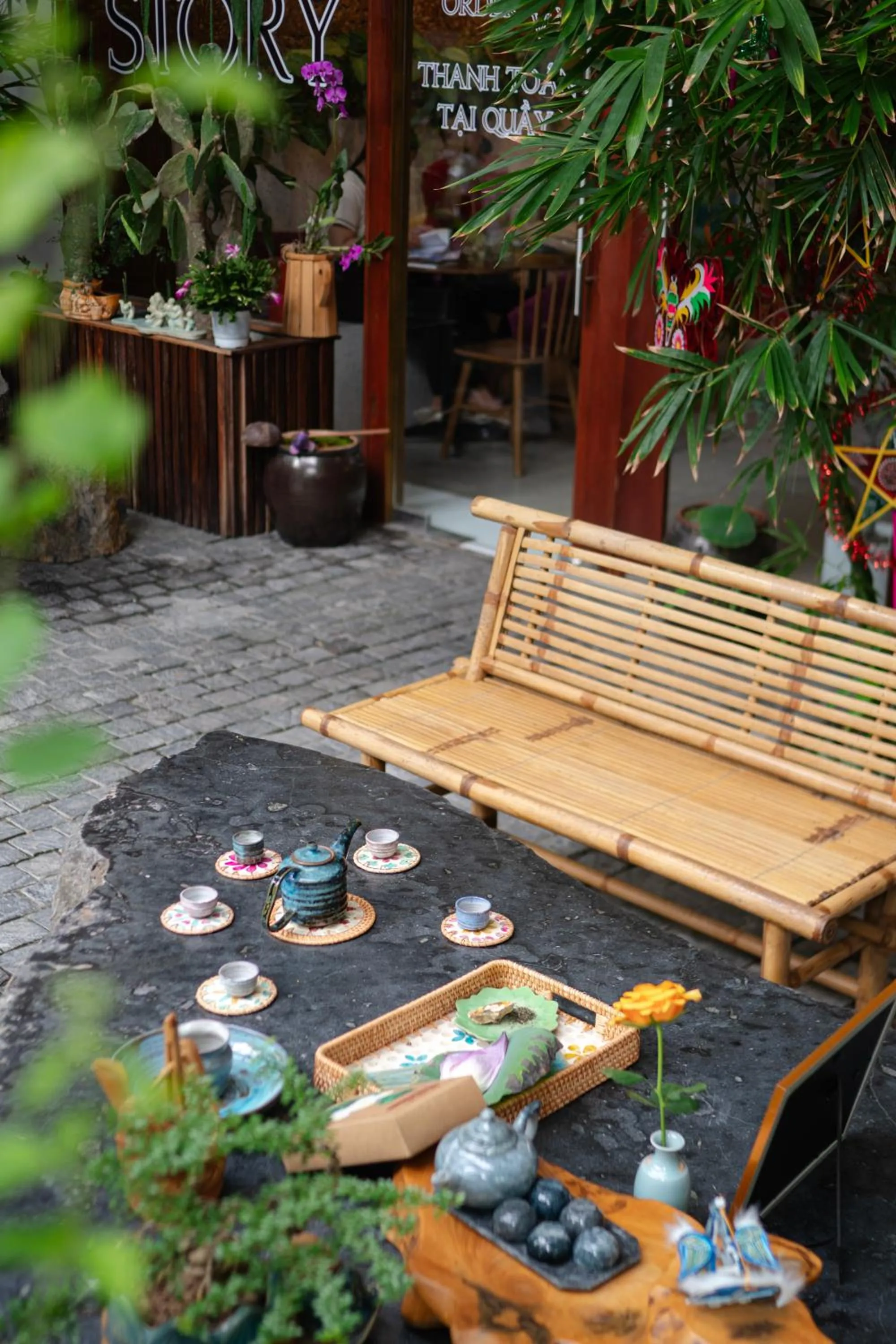 Seating area in MTR Apartment & Hotel