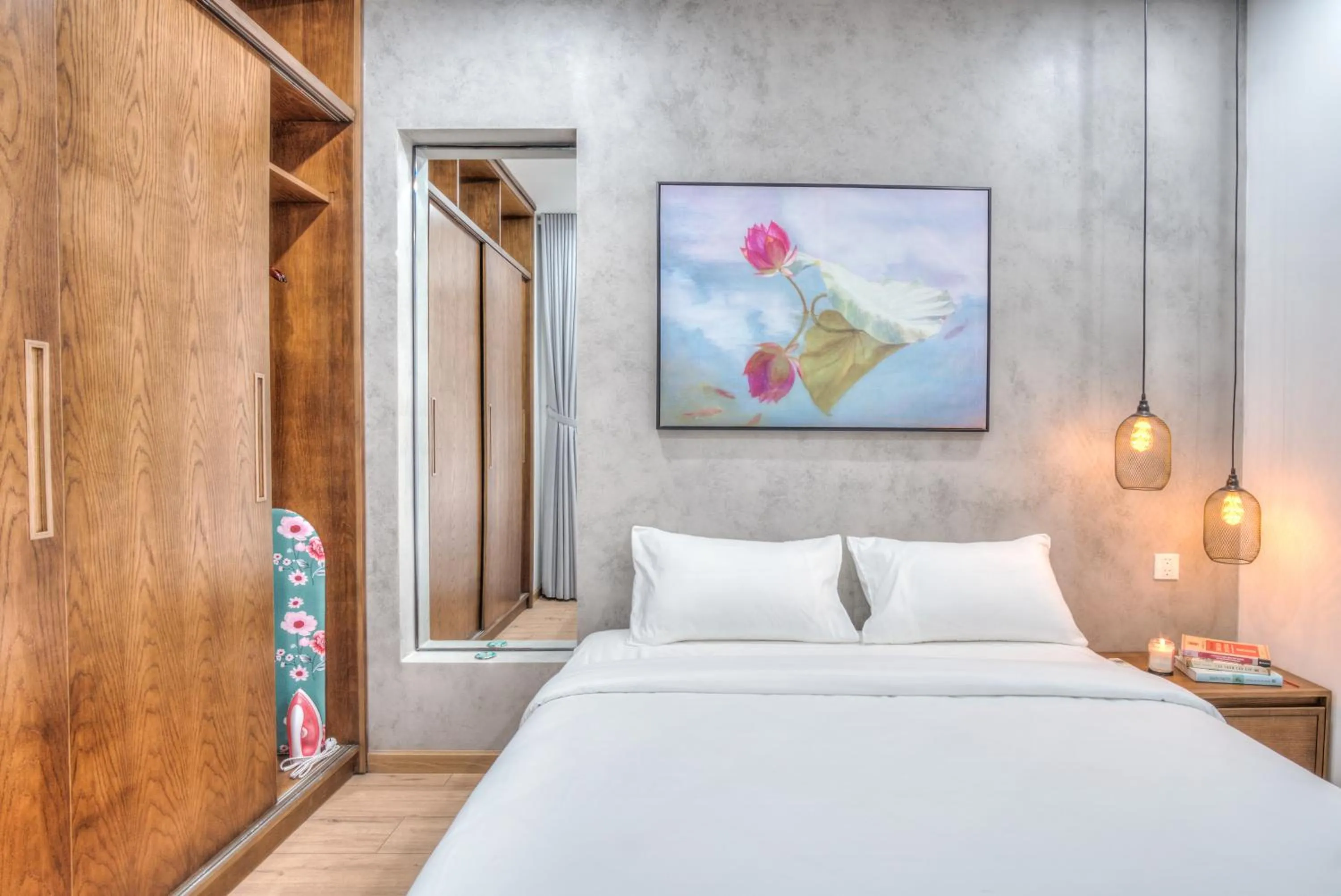 Bed in MTR Apartment & Hotel