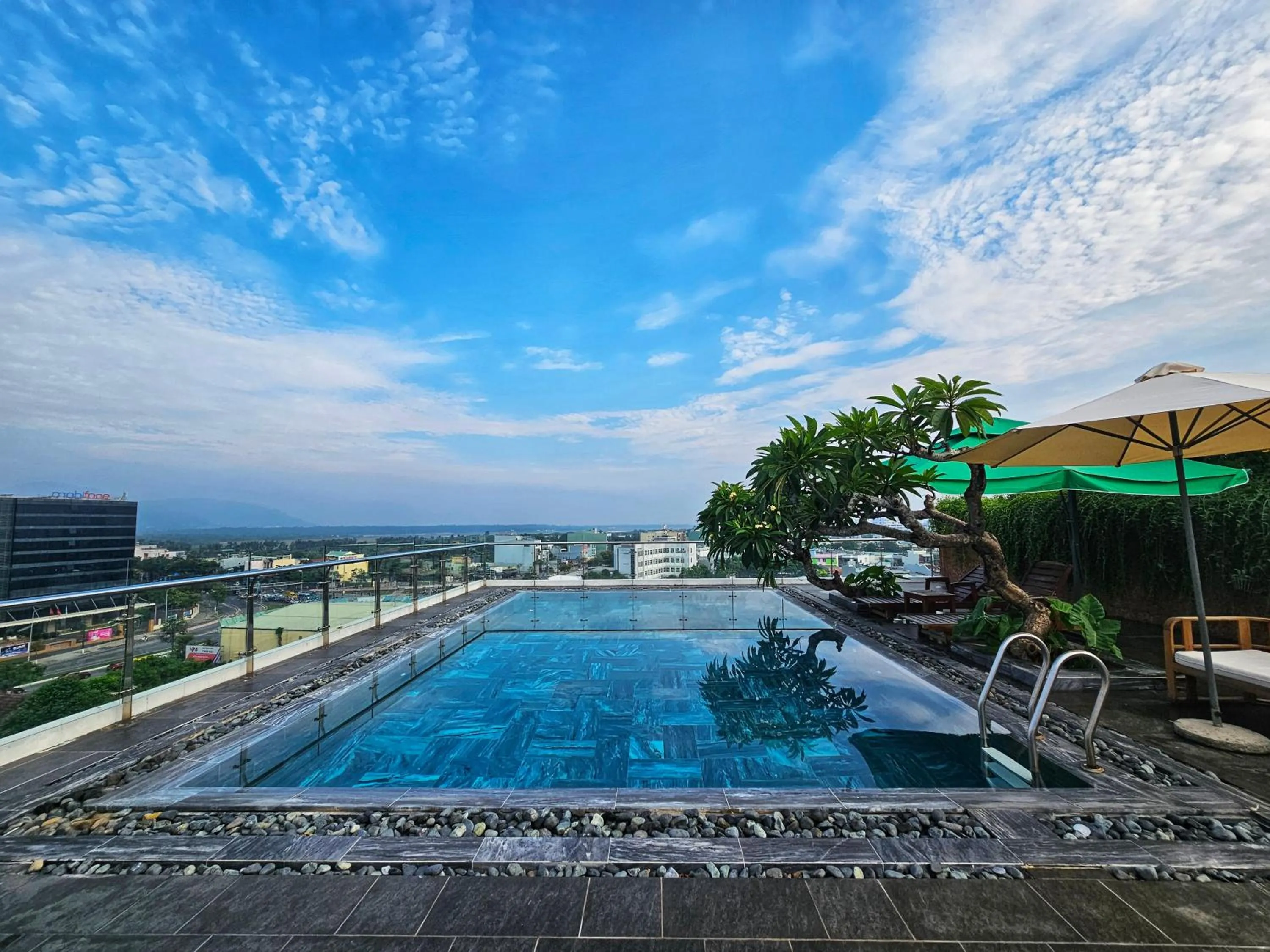 Swimming pool in MTR Apartment & Hotel