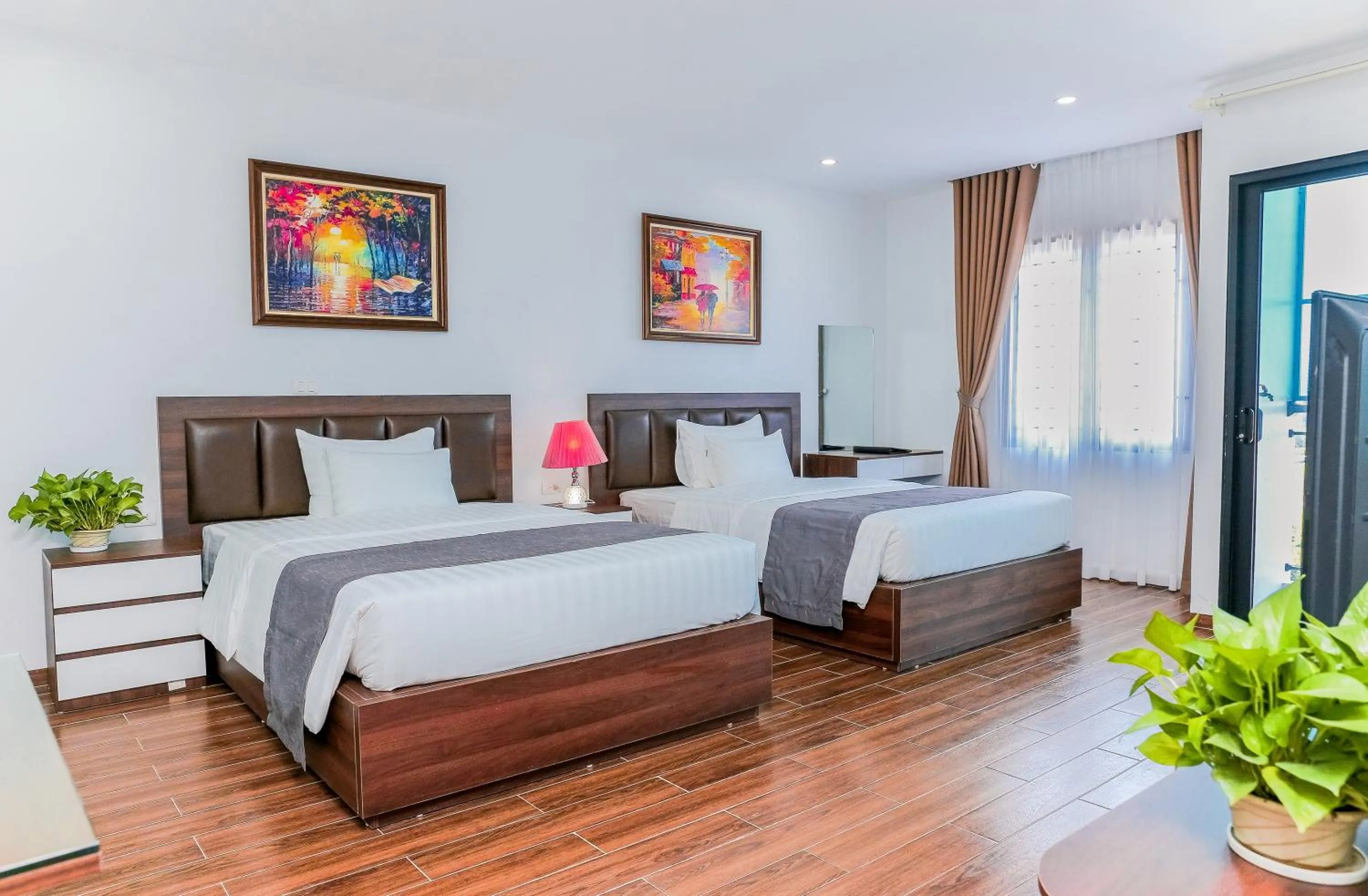 Bed in Yên Phong Hotel