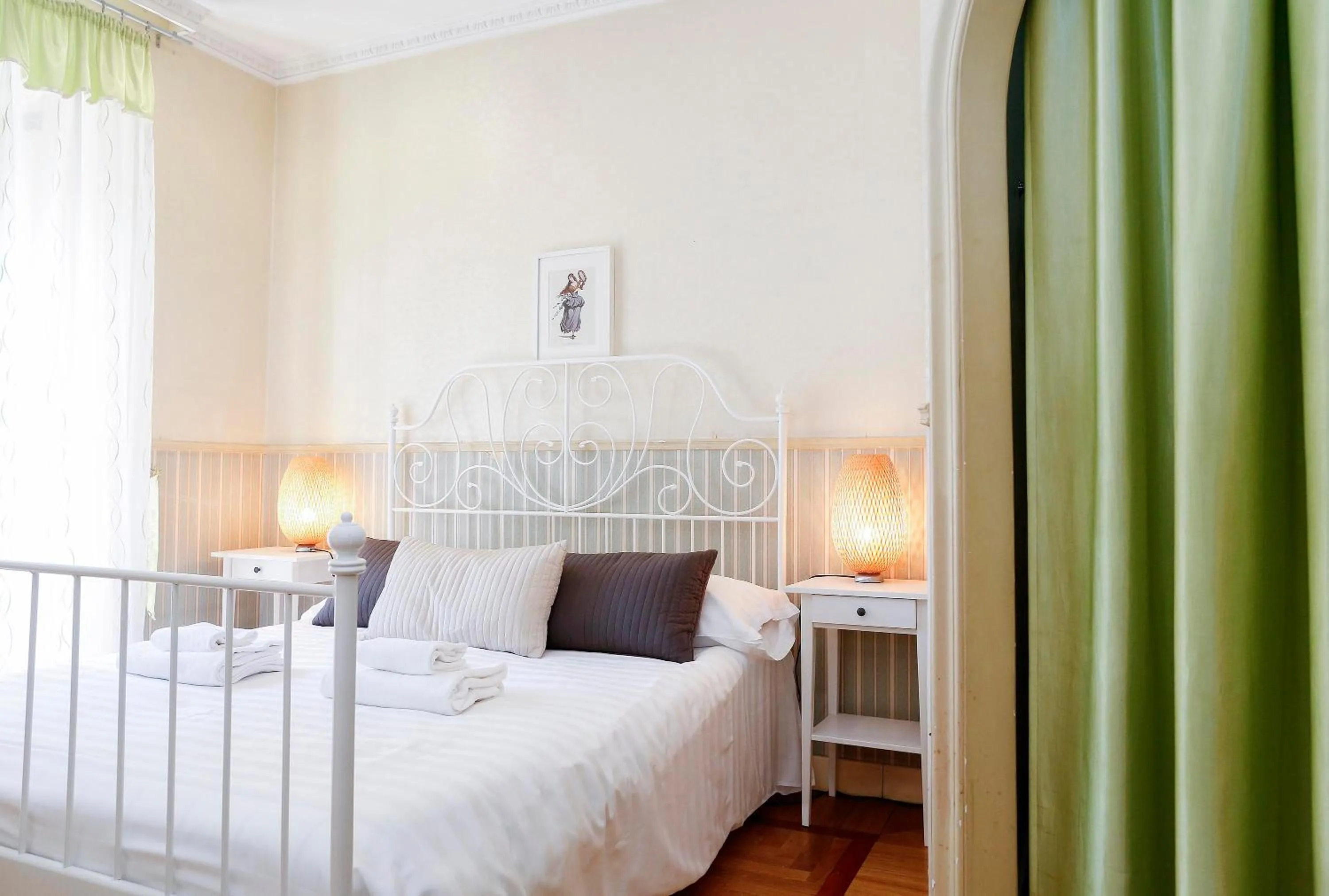 Bedroom, Bed in Apartment Felice