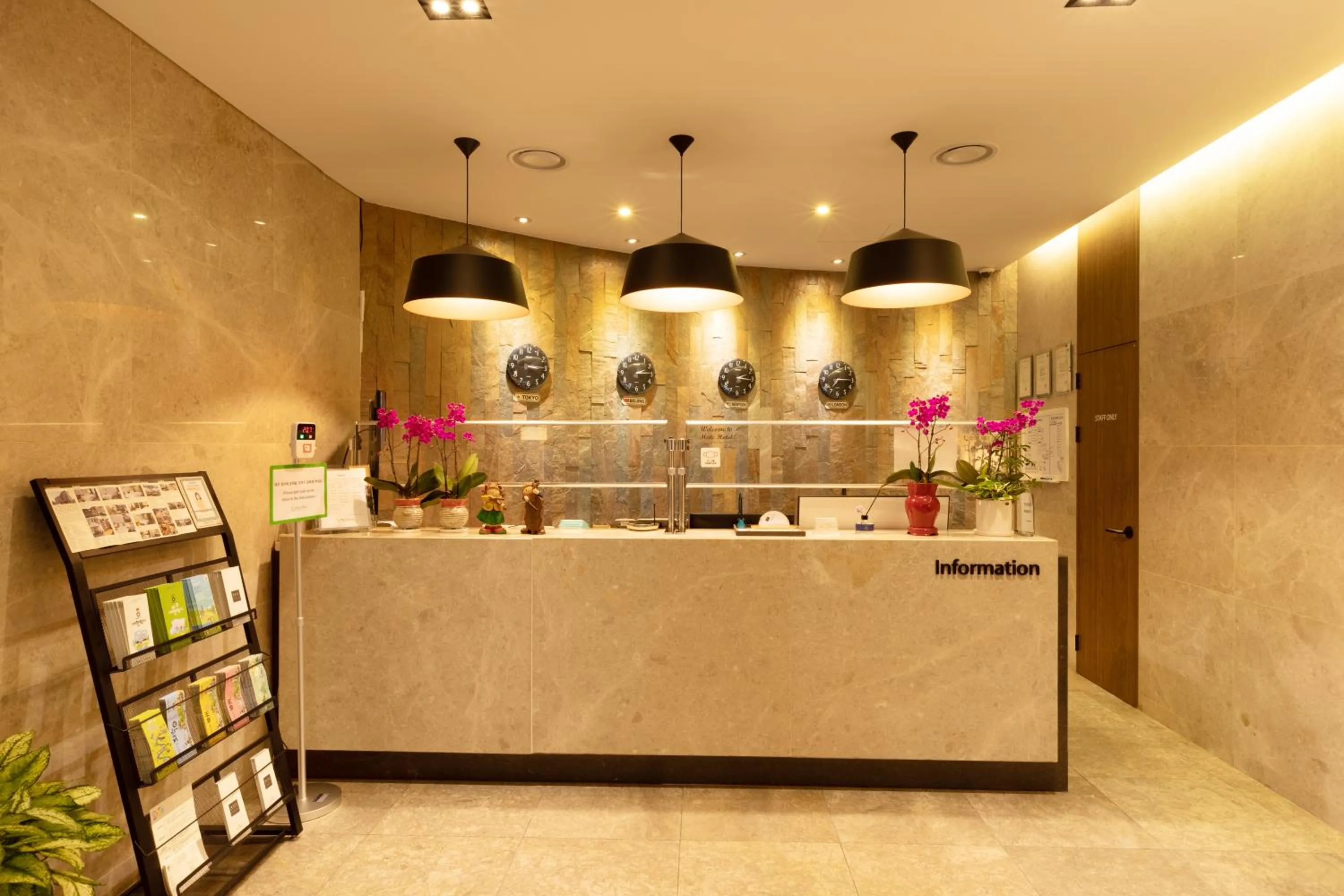 Lobby or reception in Mate Hotel Paju