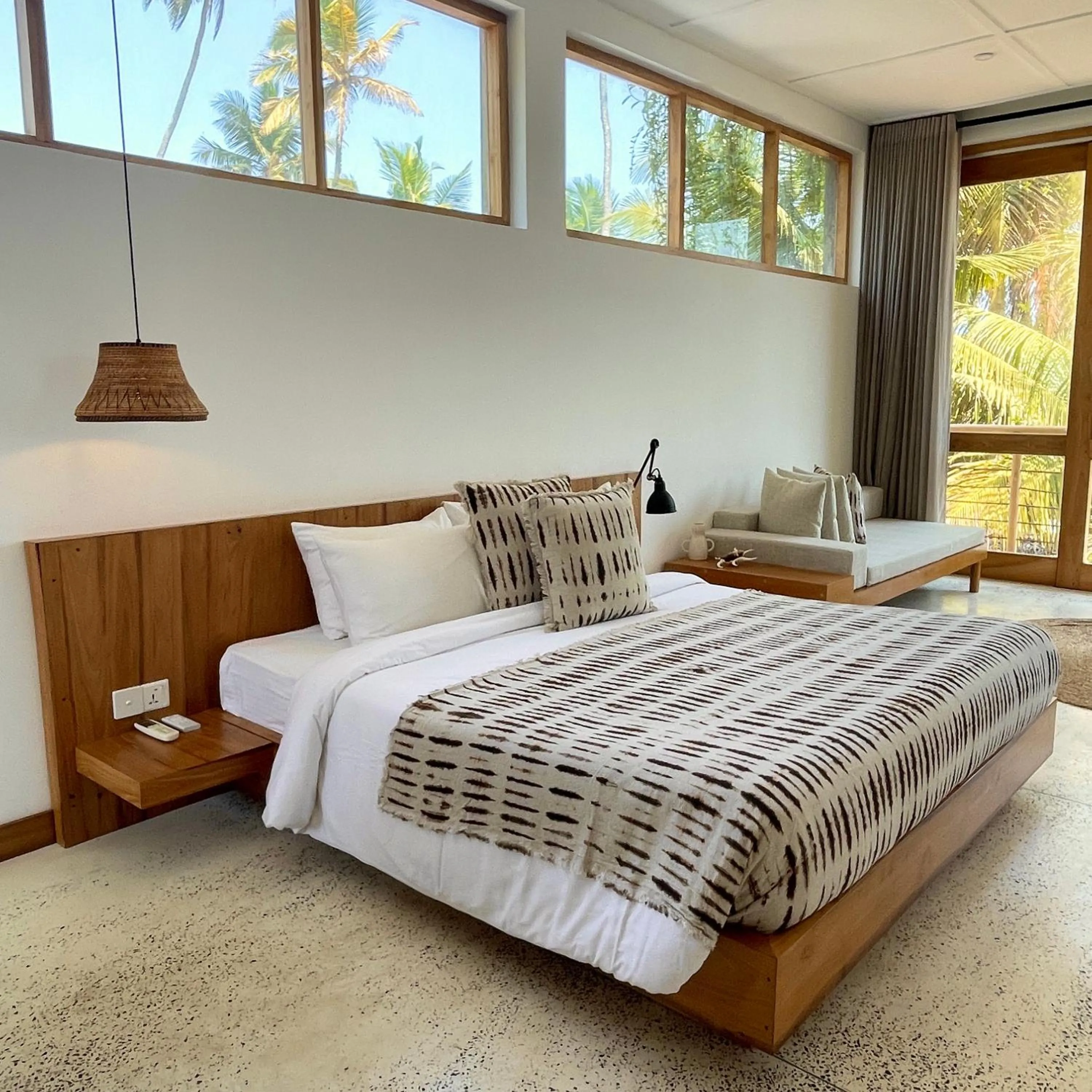 Bed in La Playa Beach Club