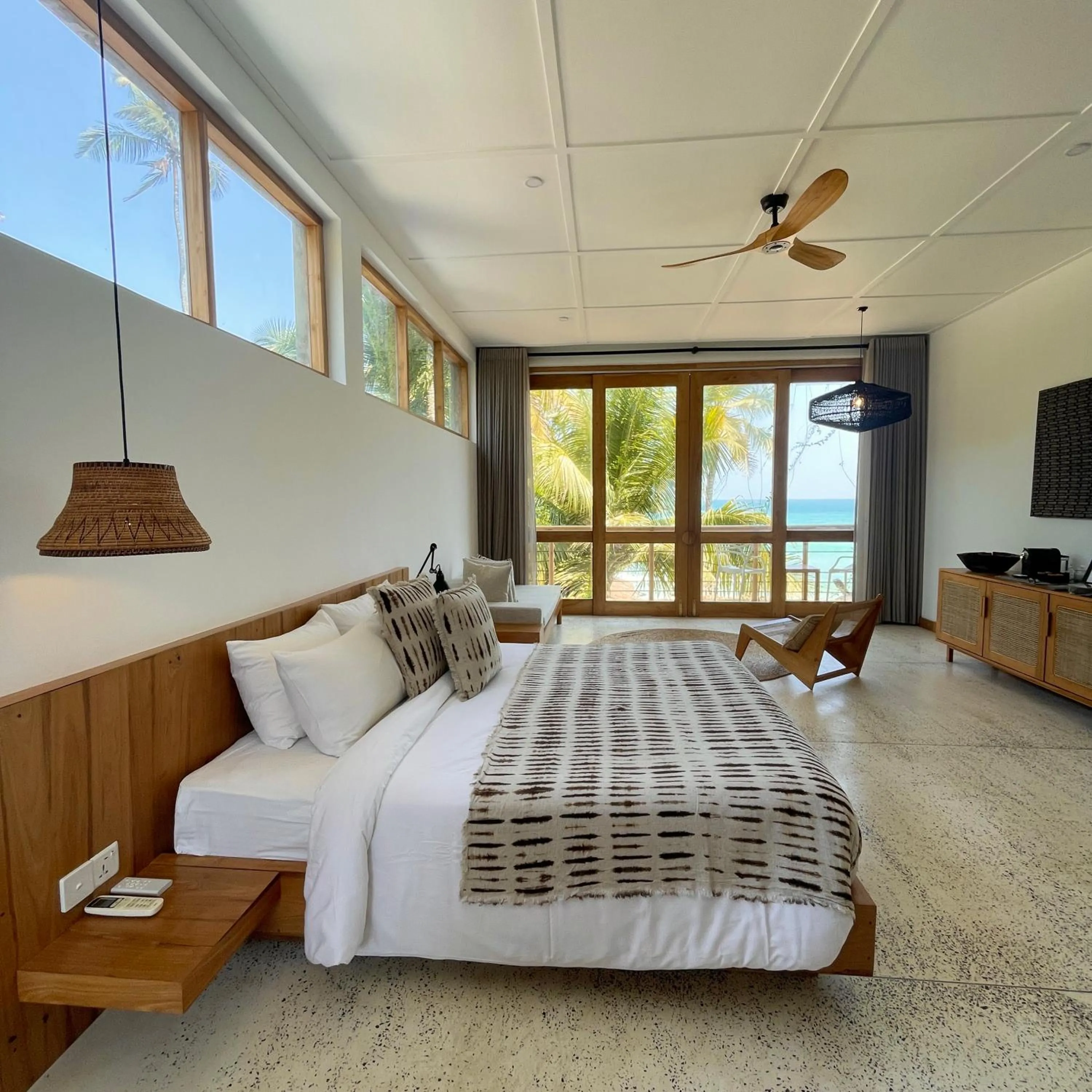 Bed in La Playa Beach Club