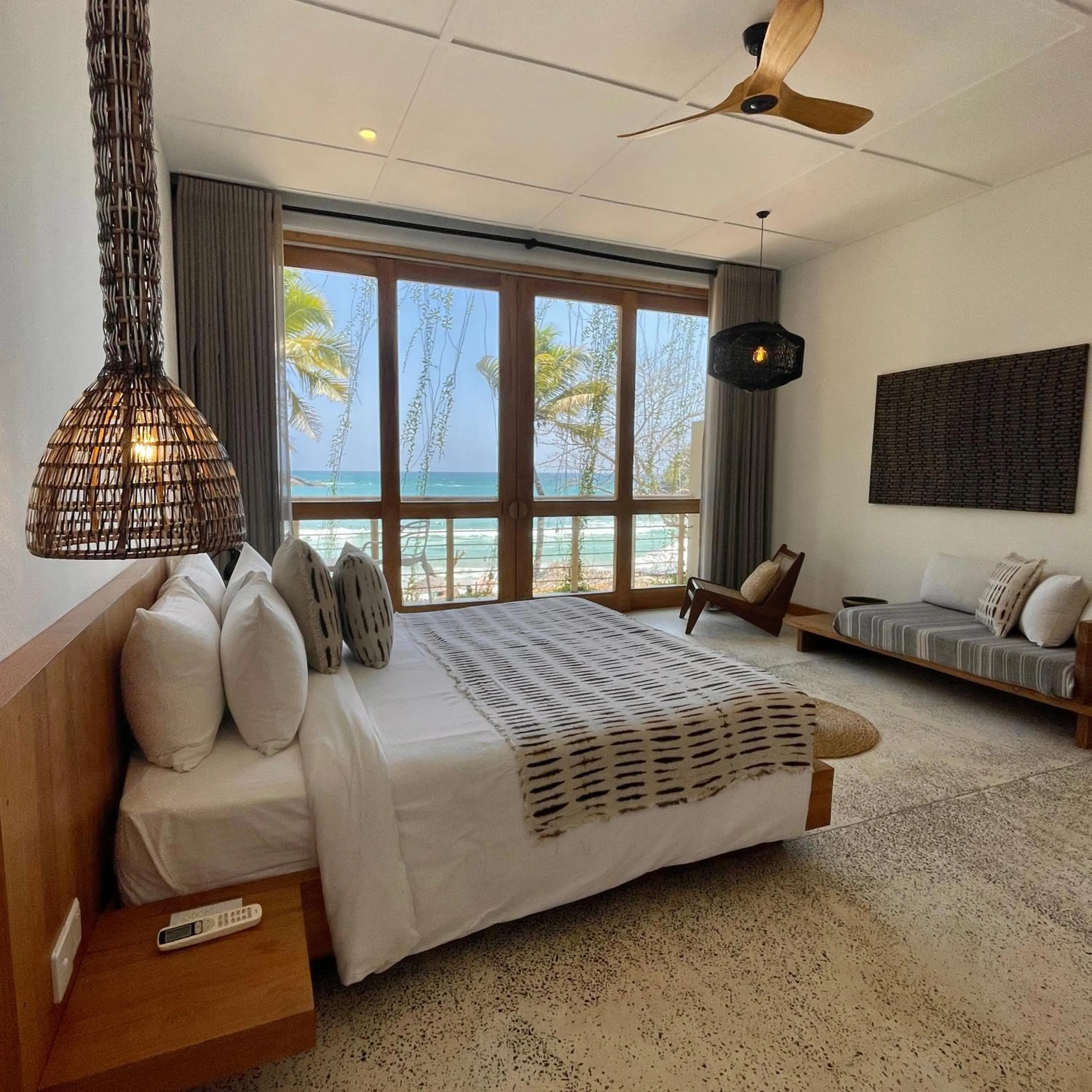 Bed in La Playa Beach Club