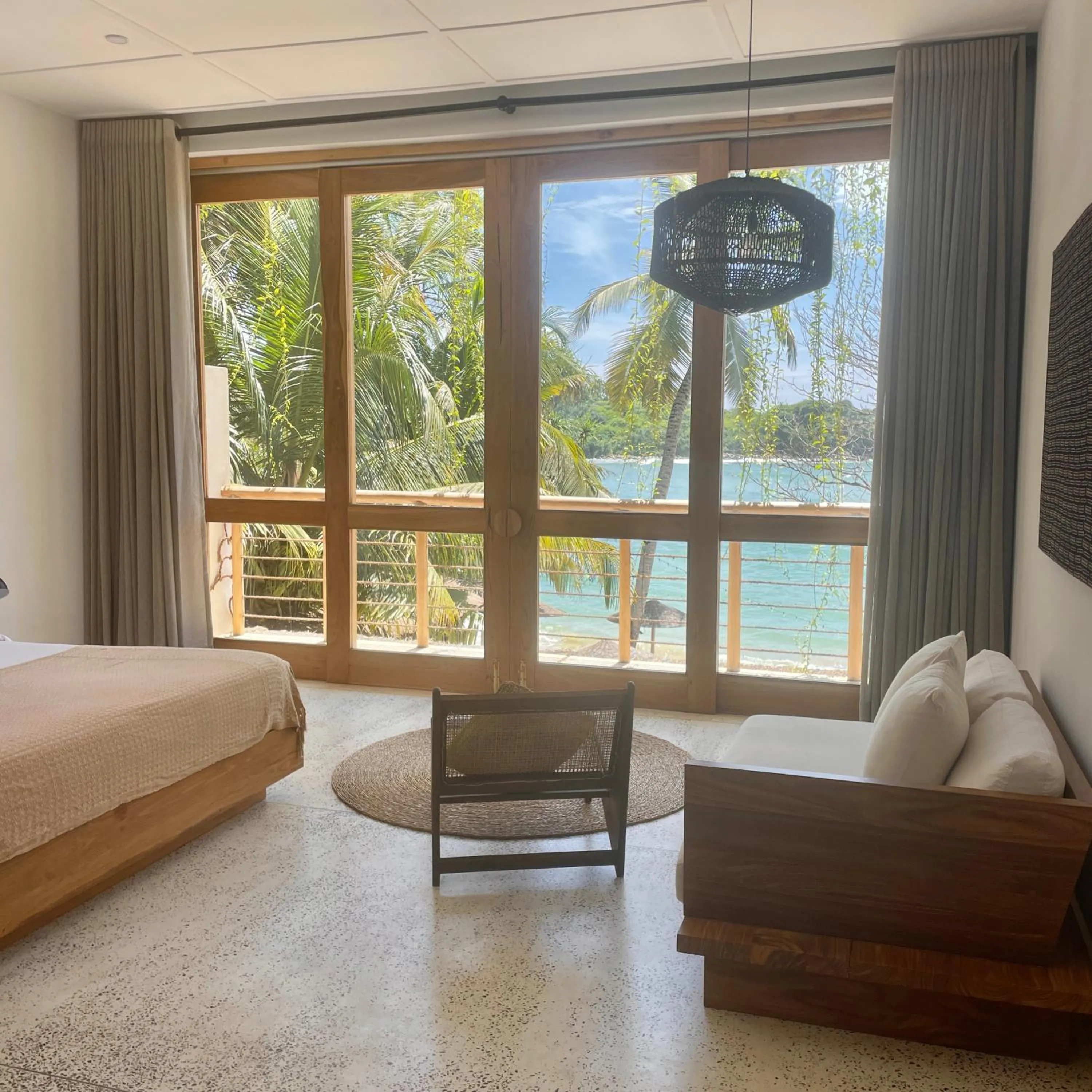 Bed in La Playa Beach Club