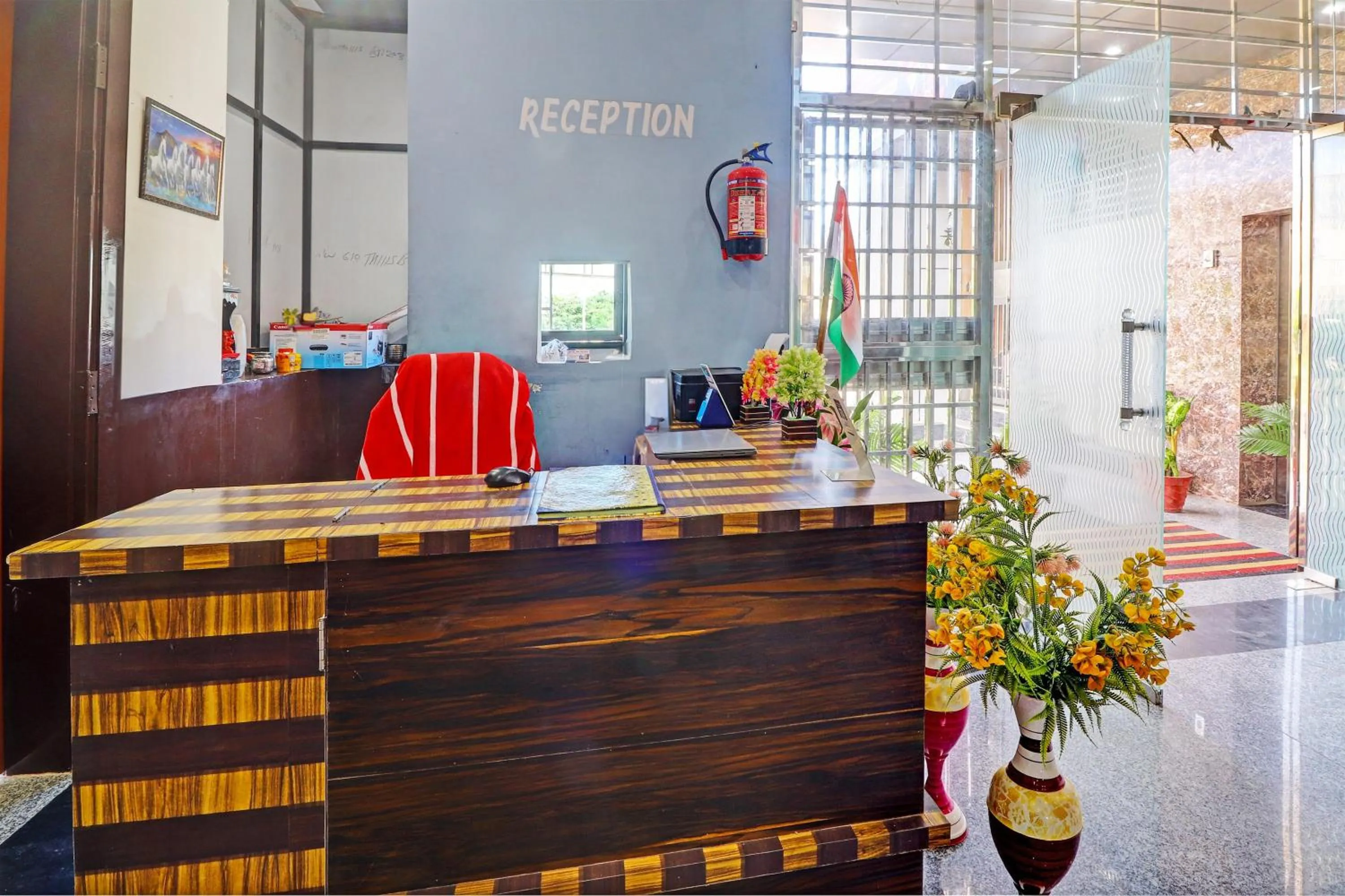 Lobby or reception in Hotel O Om Palace