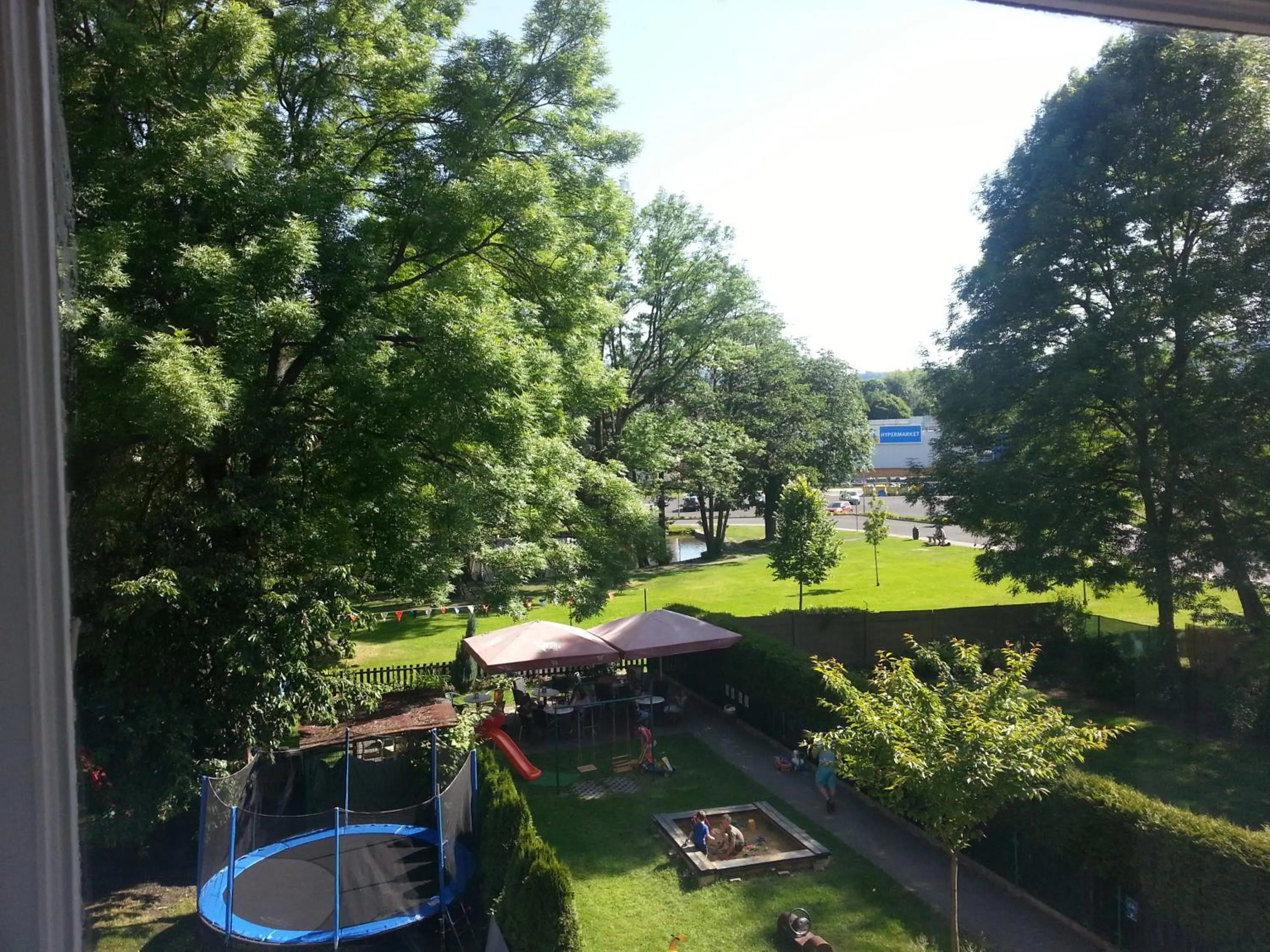 Garden in Café Dlask