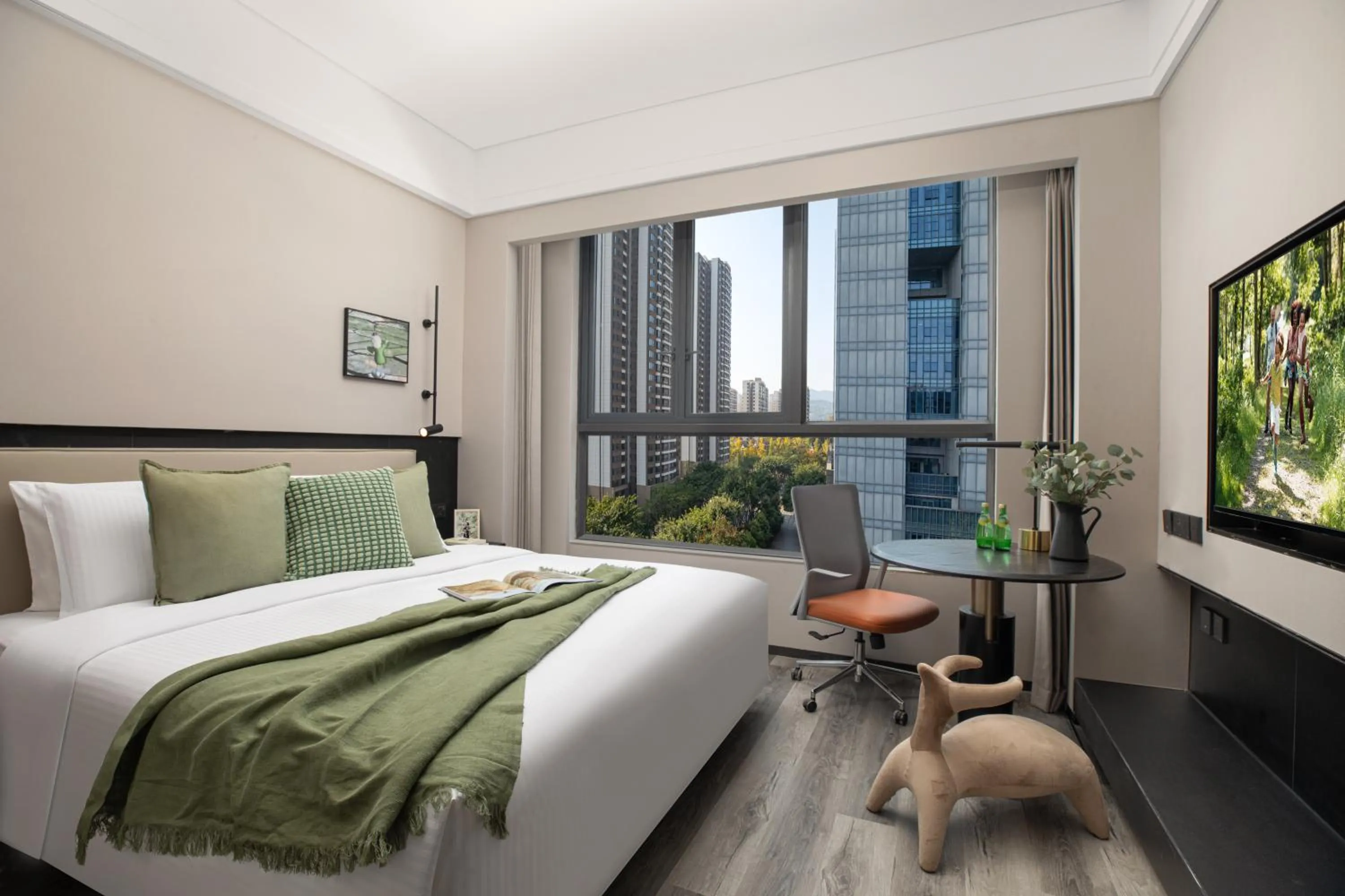 Bedroom, Bed in Somerset Chayuan Chongqing