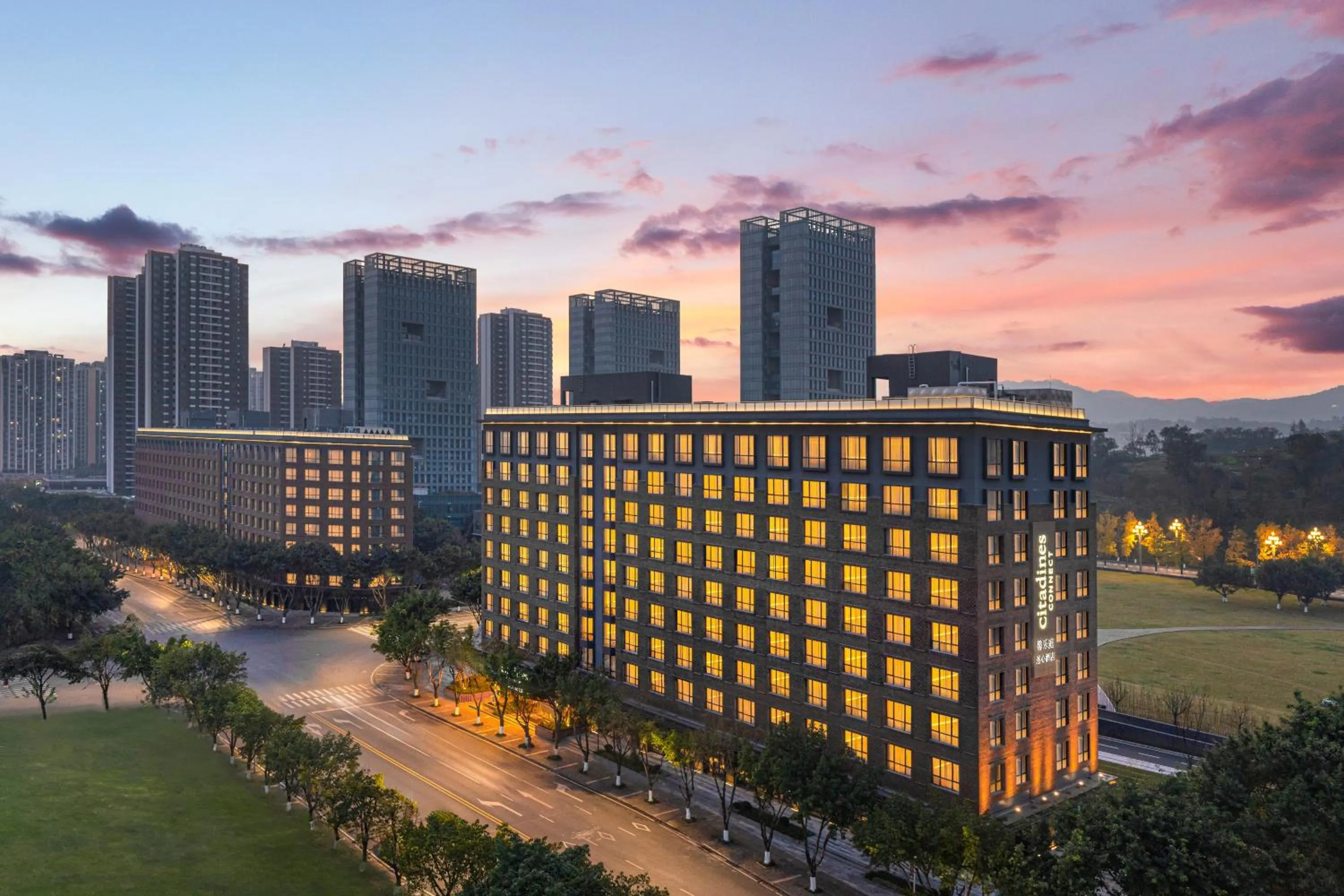 Property building in Citadines Connect Chayuan Chongqing