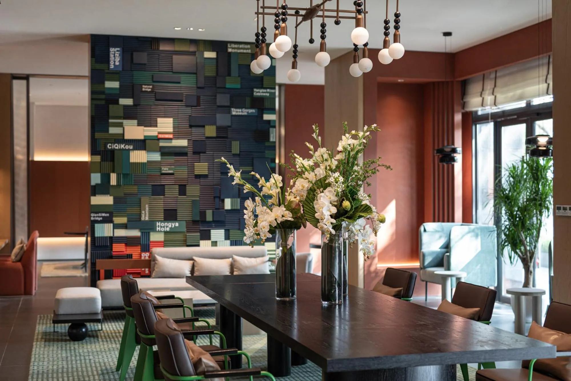 Seating area in Citadines Connect Chayuan Chongqing