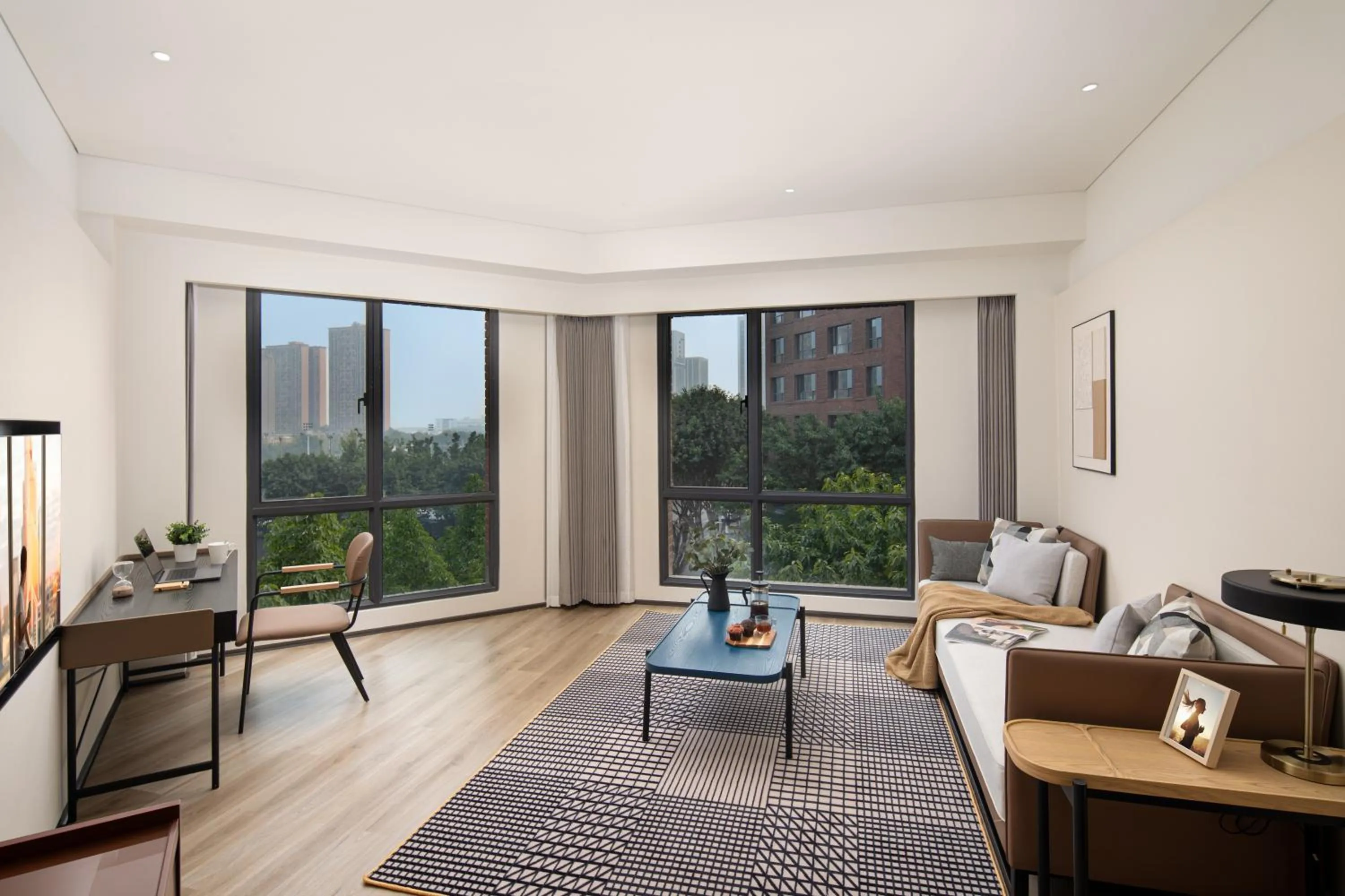 Living room in Citadines Connect Chayuan Chongqing