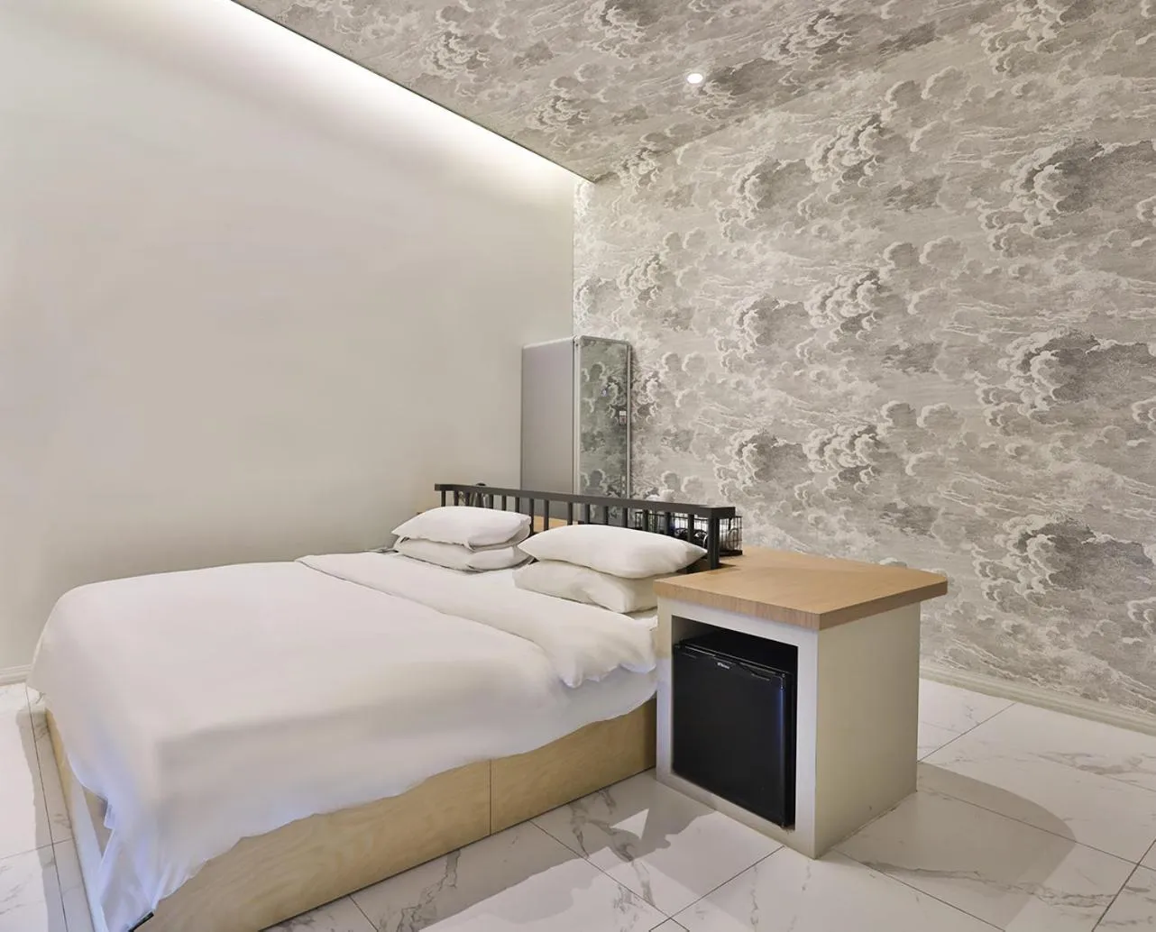 Bed in Brown Dot Hotel Ulsan Samsan