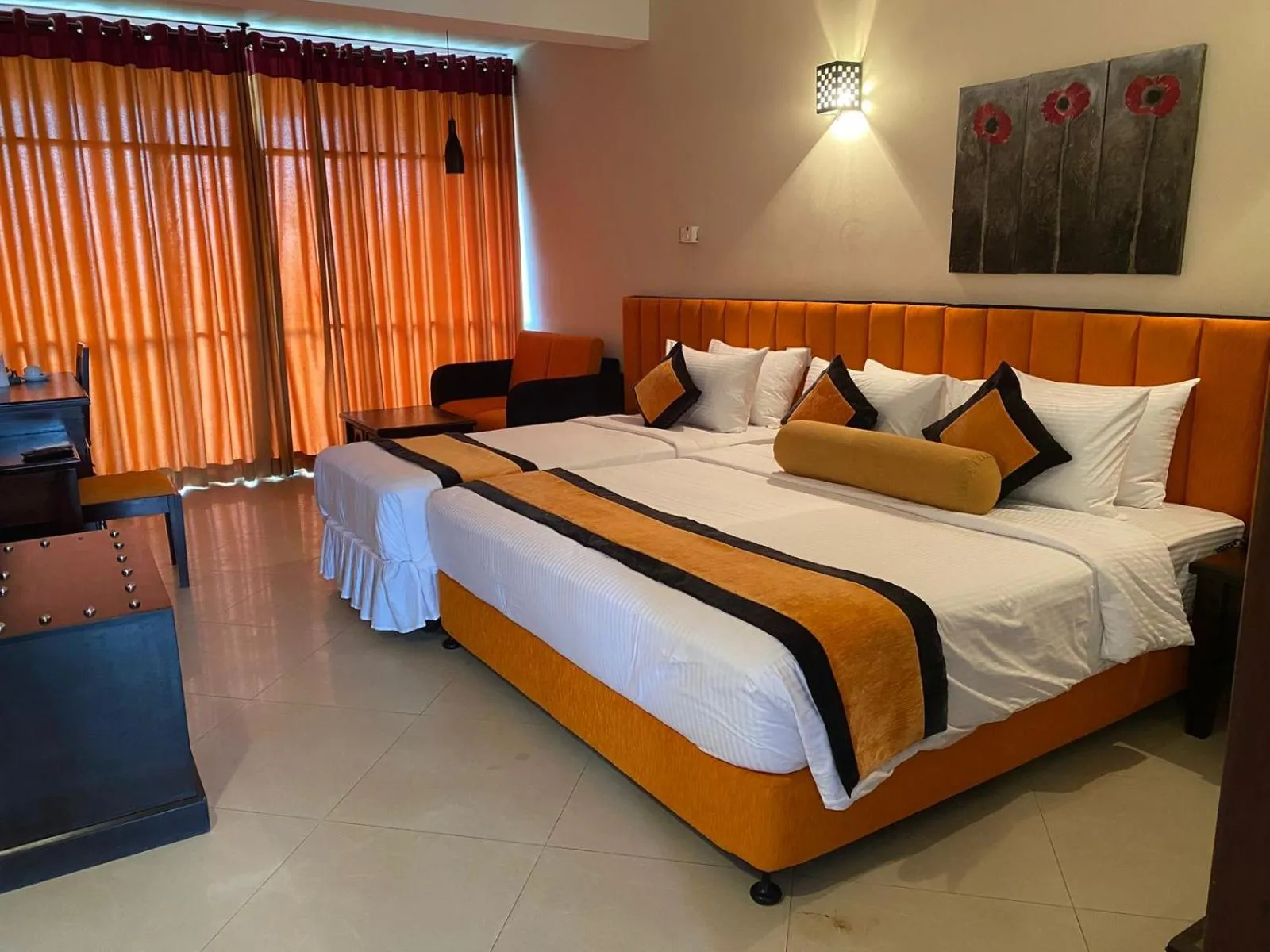 Bedroom, Bed in Laya Beach