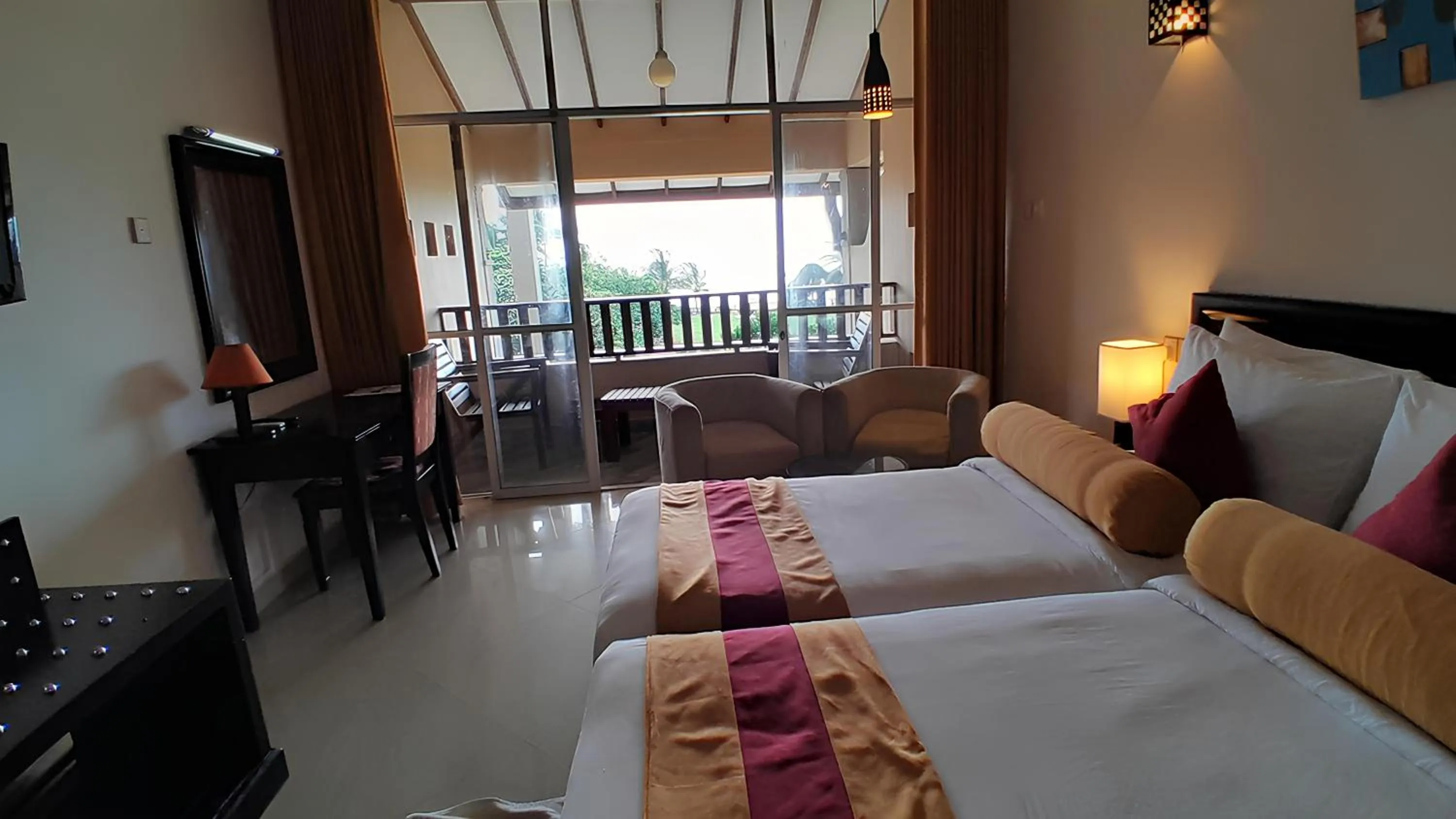 View (from property/room), Bed in Laya Beach