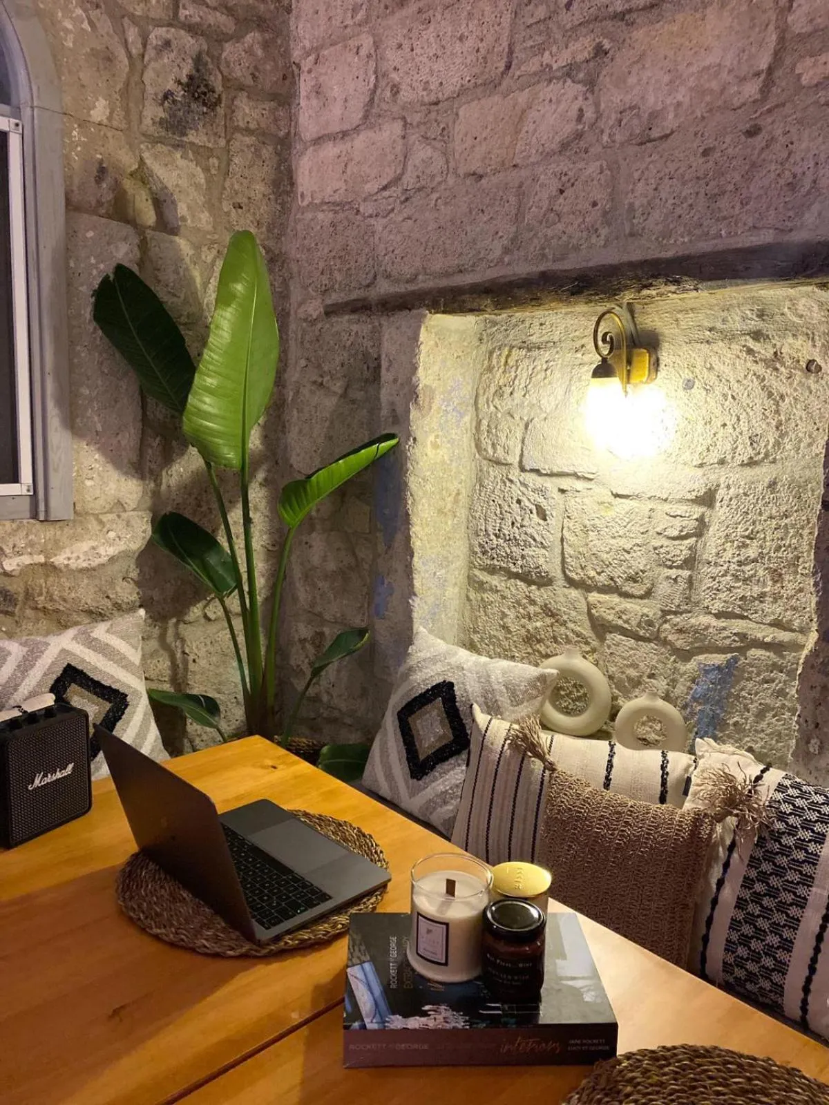 Inner courtyard view in Aliko Hotel