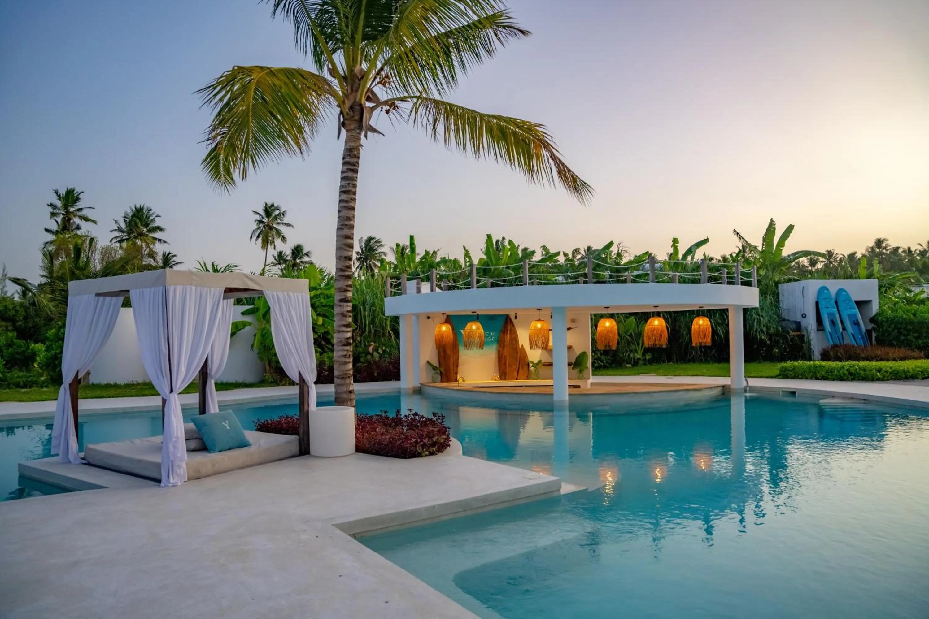 Swimming pool in Ycona Eco-Luxury Resort, Zanzibar