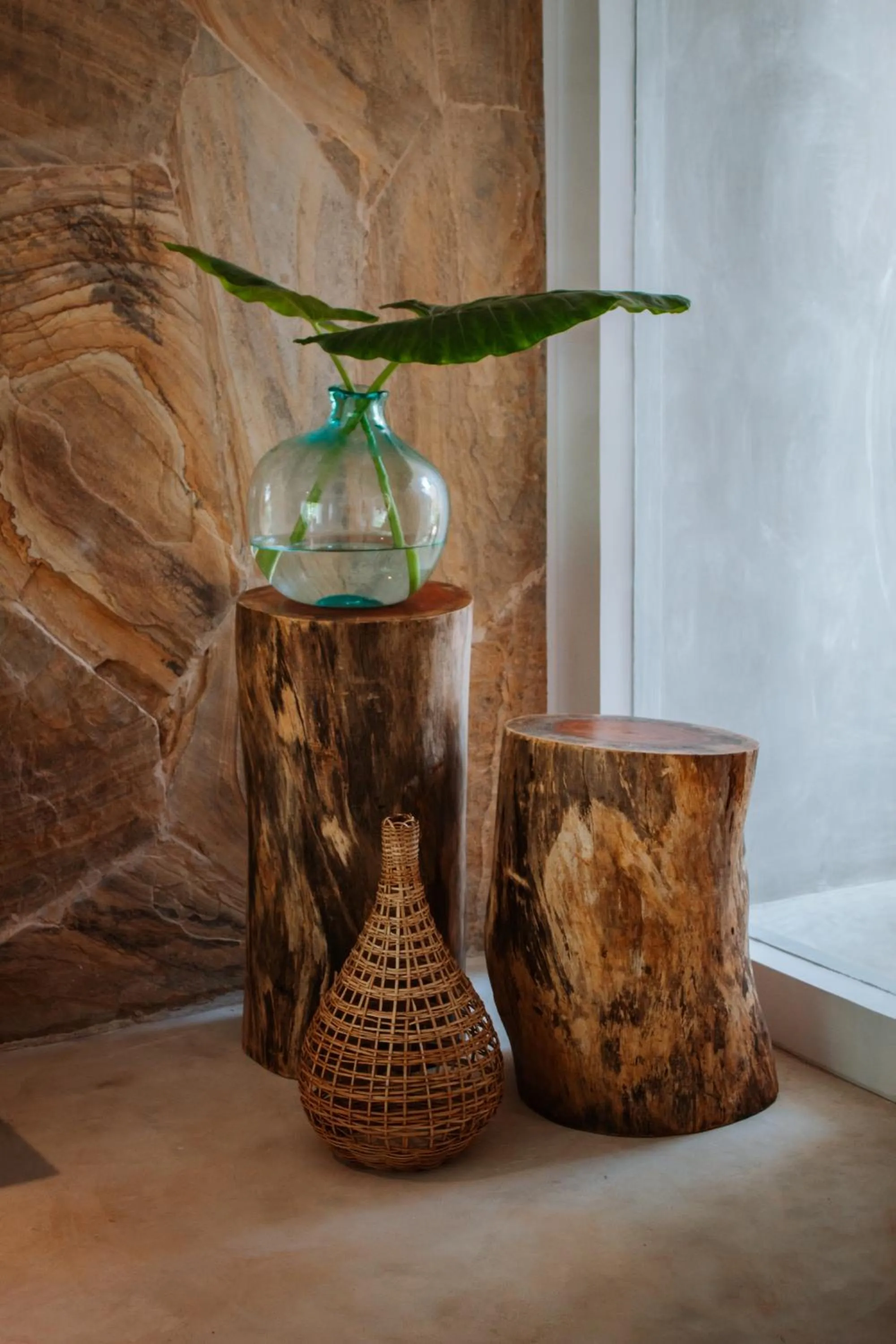 Decorative detail in Ycona Eco-Luxury Resort, Zanzibar