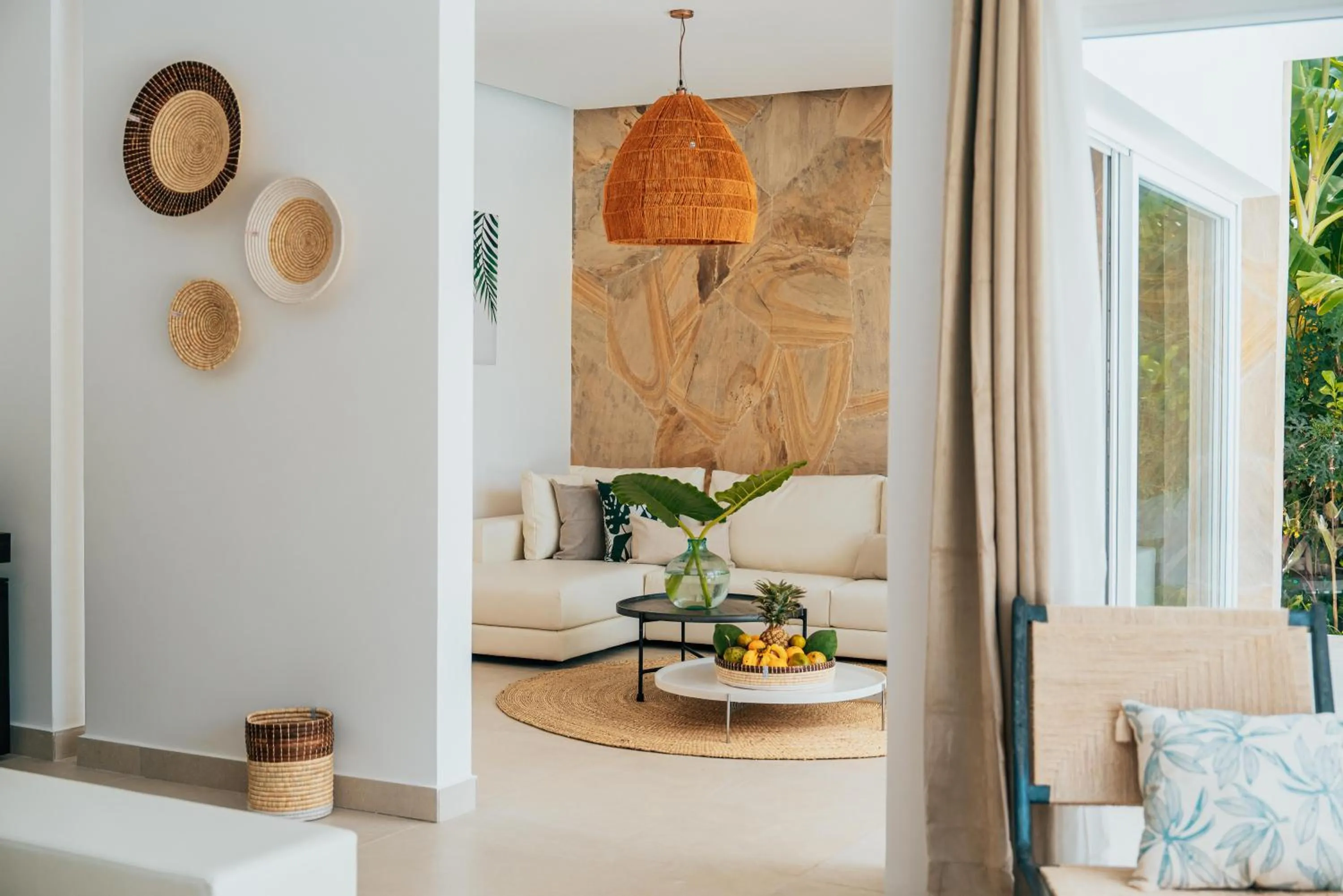 Living room in Ycona Eco-Luxury Resort, Zanzibar