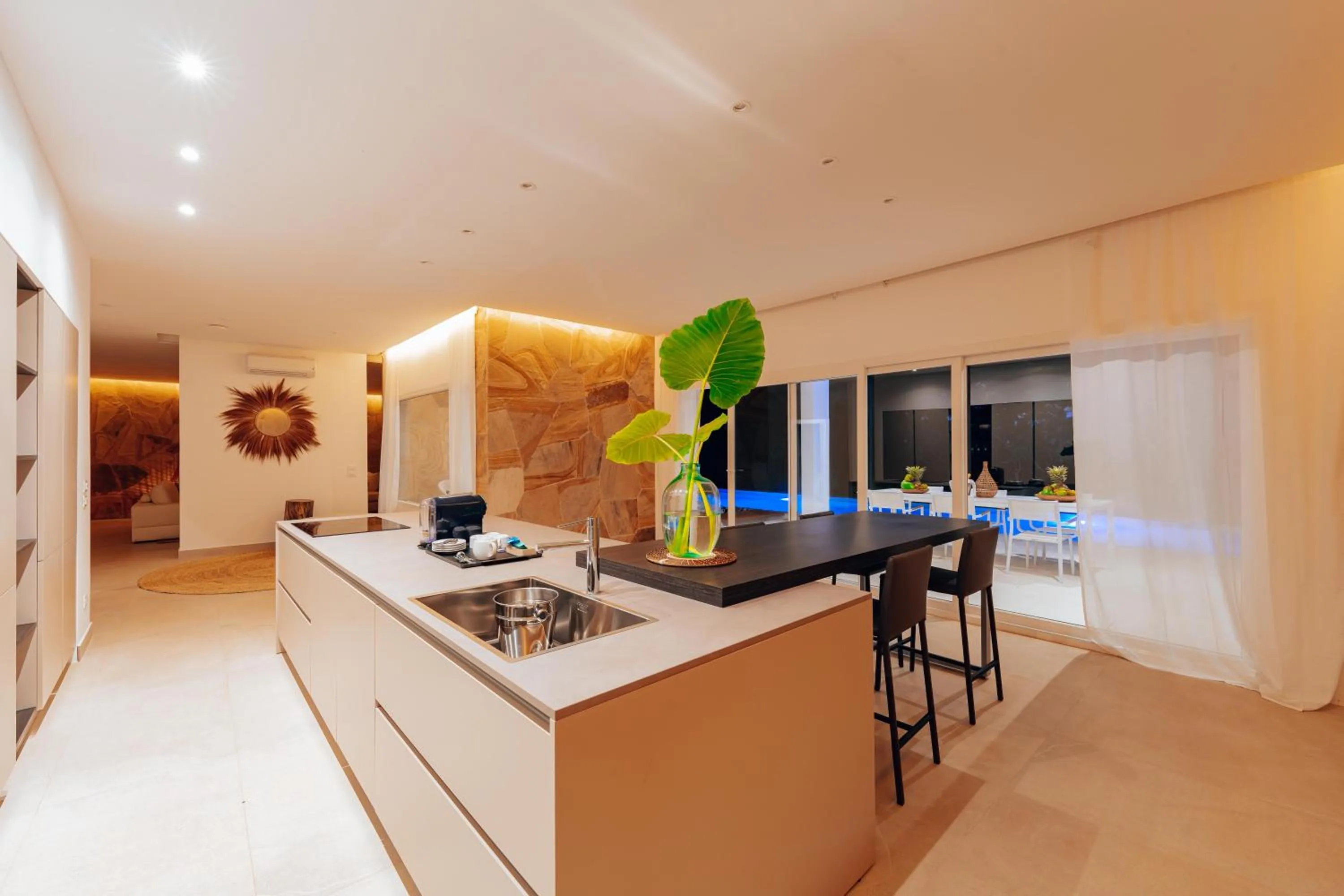 Kitchen or kitchenette in Ycona Eco-Luxury Resort, Zanzibar