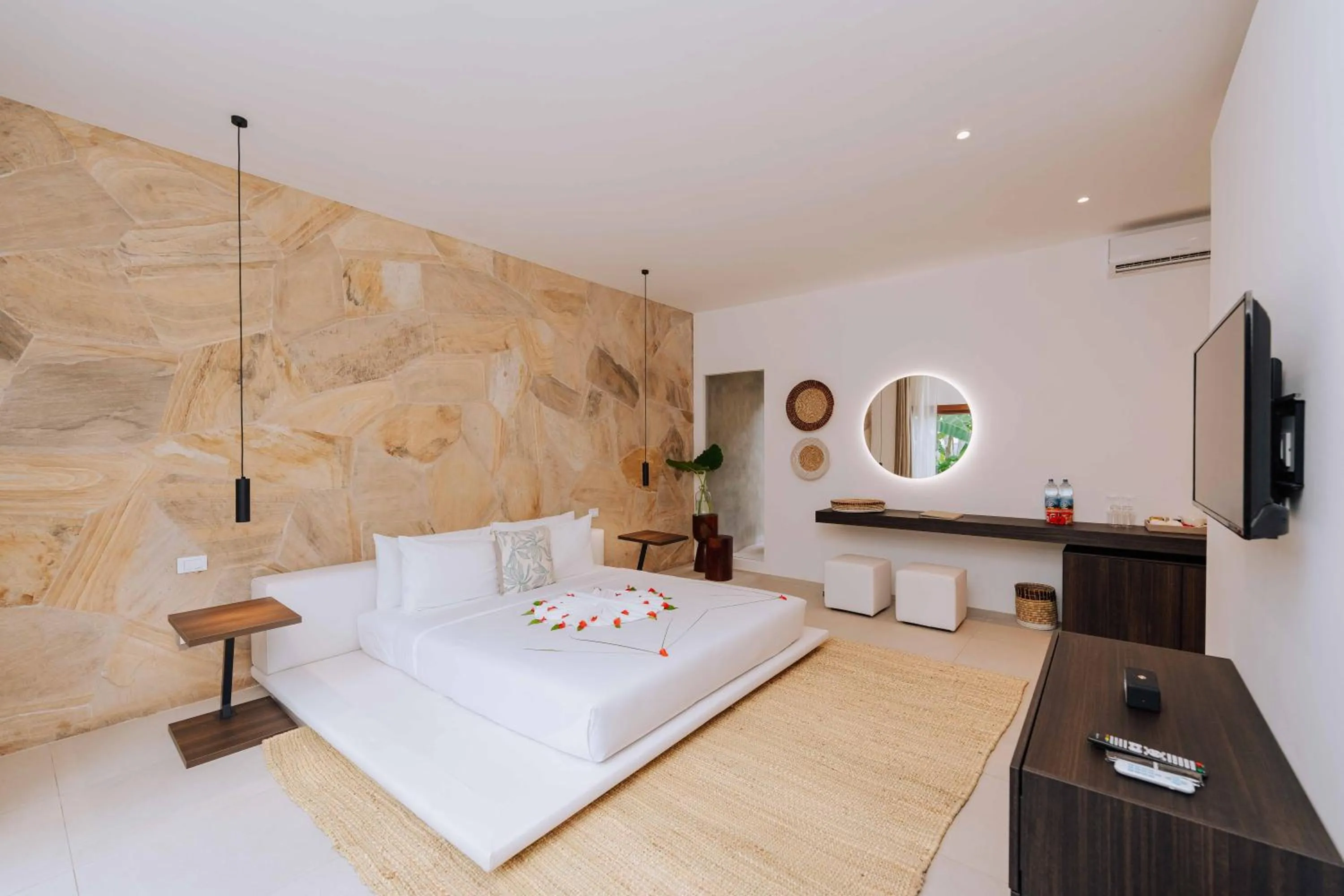 Bedroom, Bed in Ycona Eco-Luxury Resort, Zanzibar