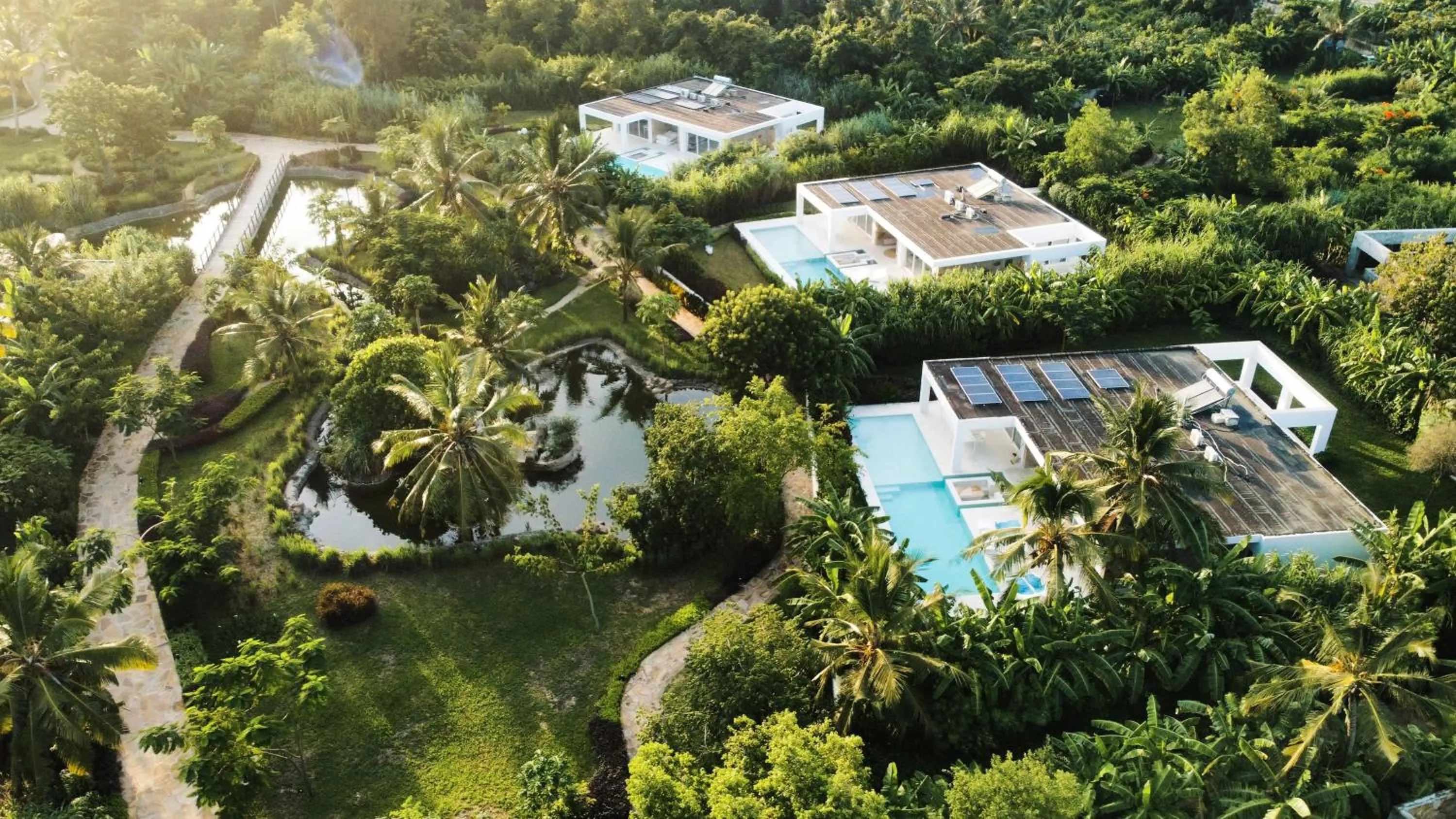 Lake view in Ycona Eco-Luxury Resort, Zanzibar