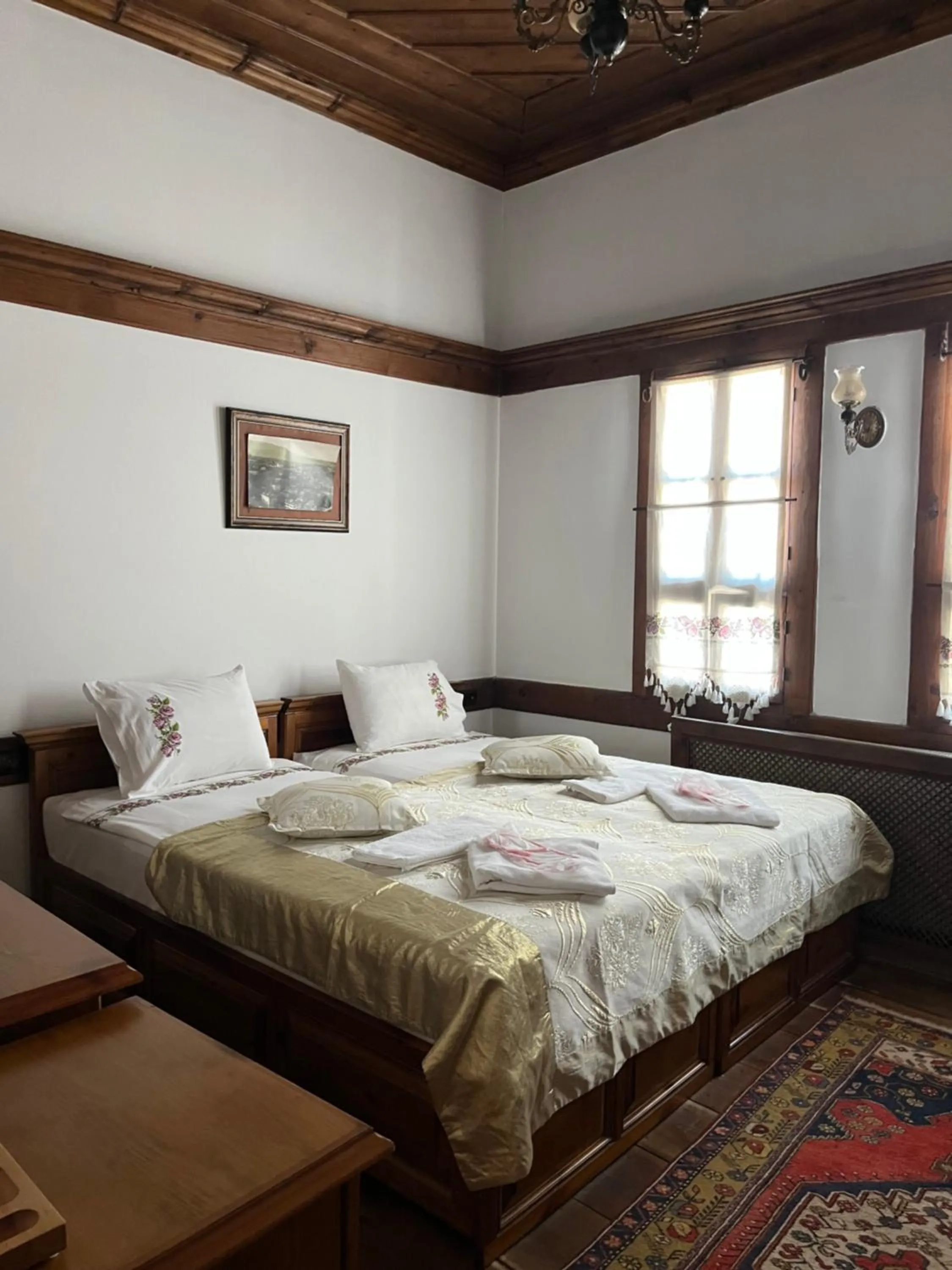 Bed in Leyla Hanım Konağı