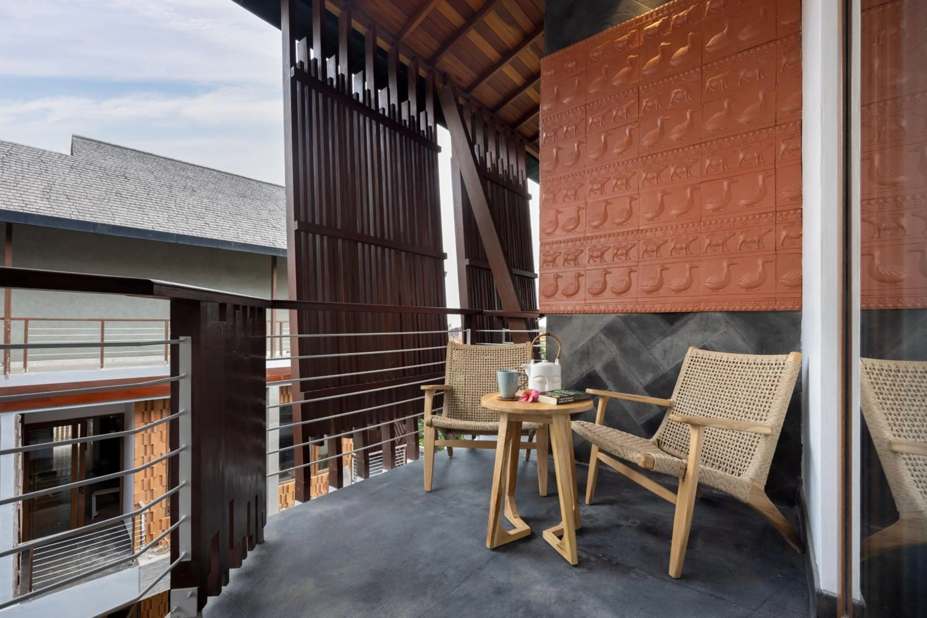 Balcony/Terrace in Mokko Suites Batubelig