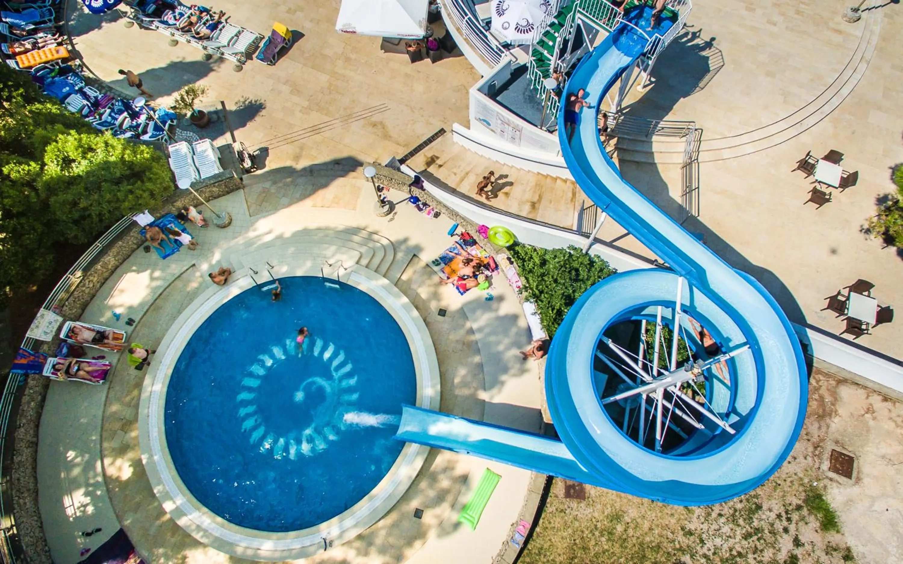 Swimming pool in Villa Tamaris - Hotel Resort Dražica