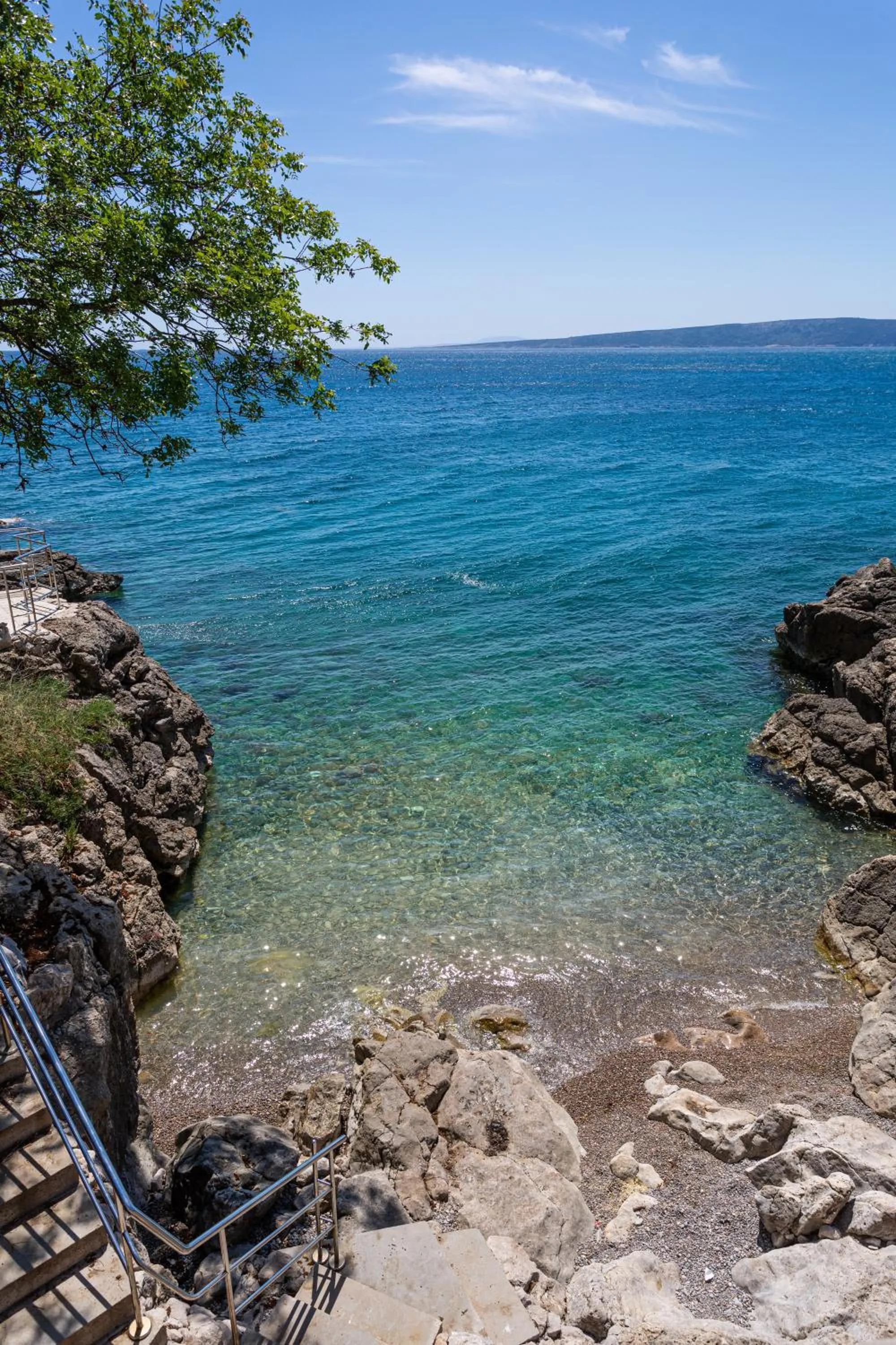 Beach in Villa Tamaris - Hotel Resort Dražica