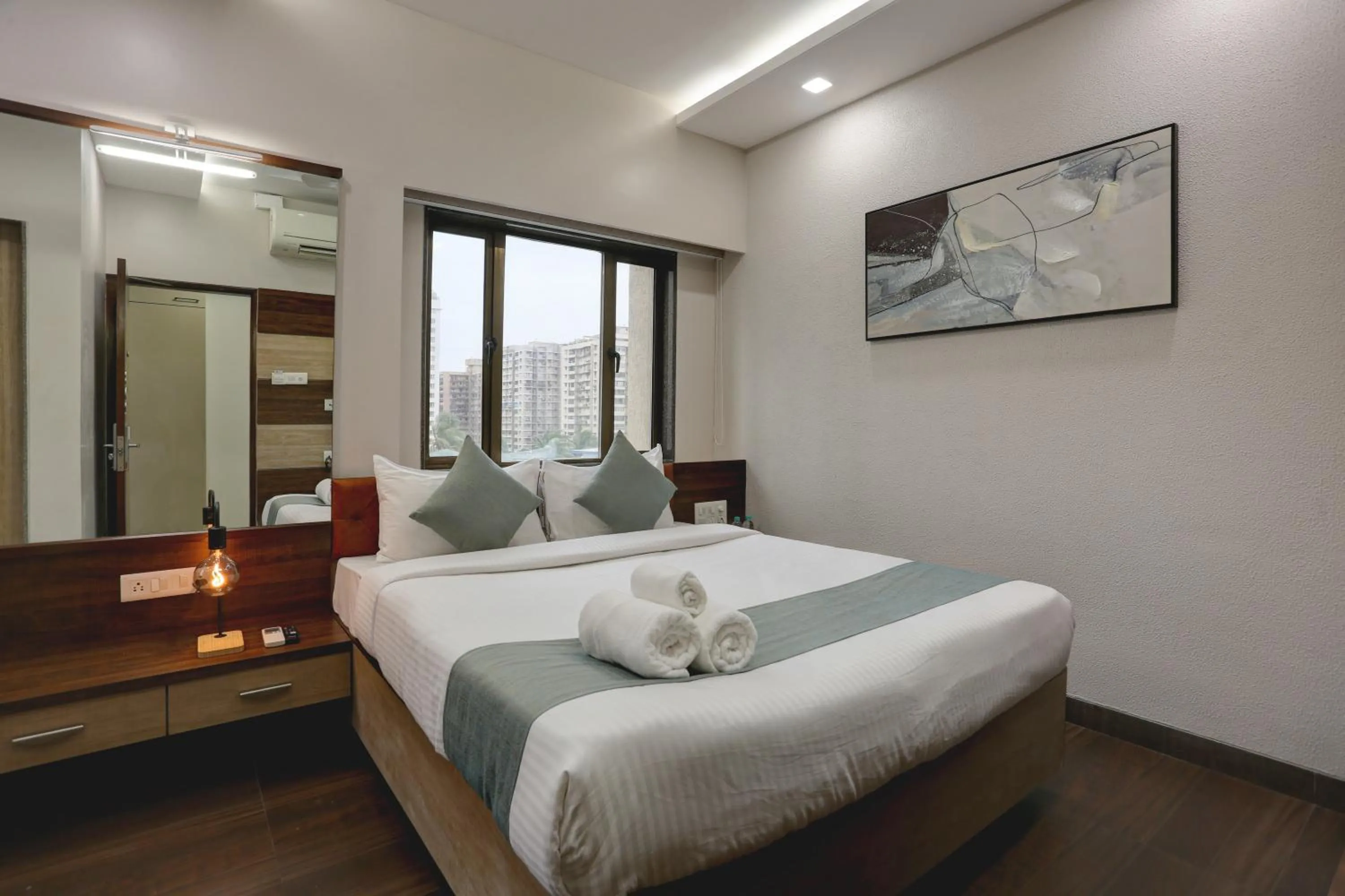 Bed in Hotel Ozone Inn Colaba